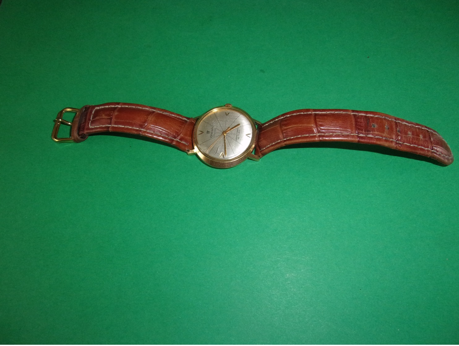 MONTRE ONSA SHIPMAN  SUPERAUTOMATIC 25 RUBIS PLAQUE OR WATERPROOF SWISS 1183 SUISSE BEL ETAT FONCTIONNEMENT - Watches: Old