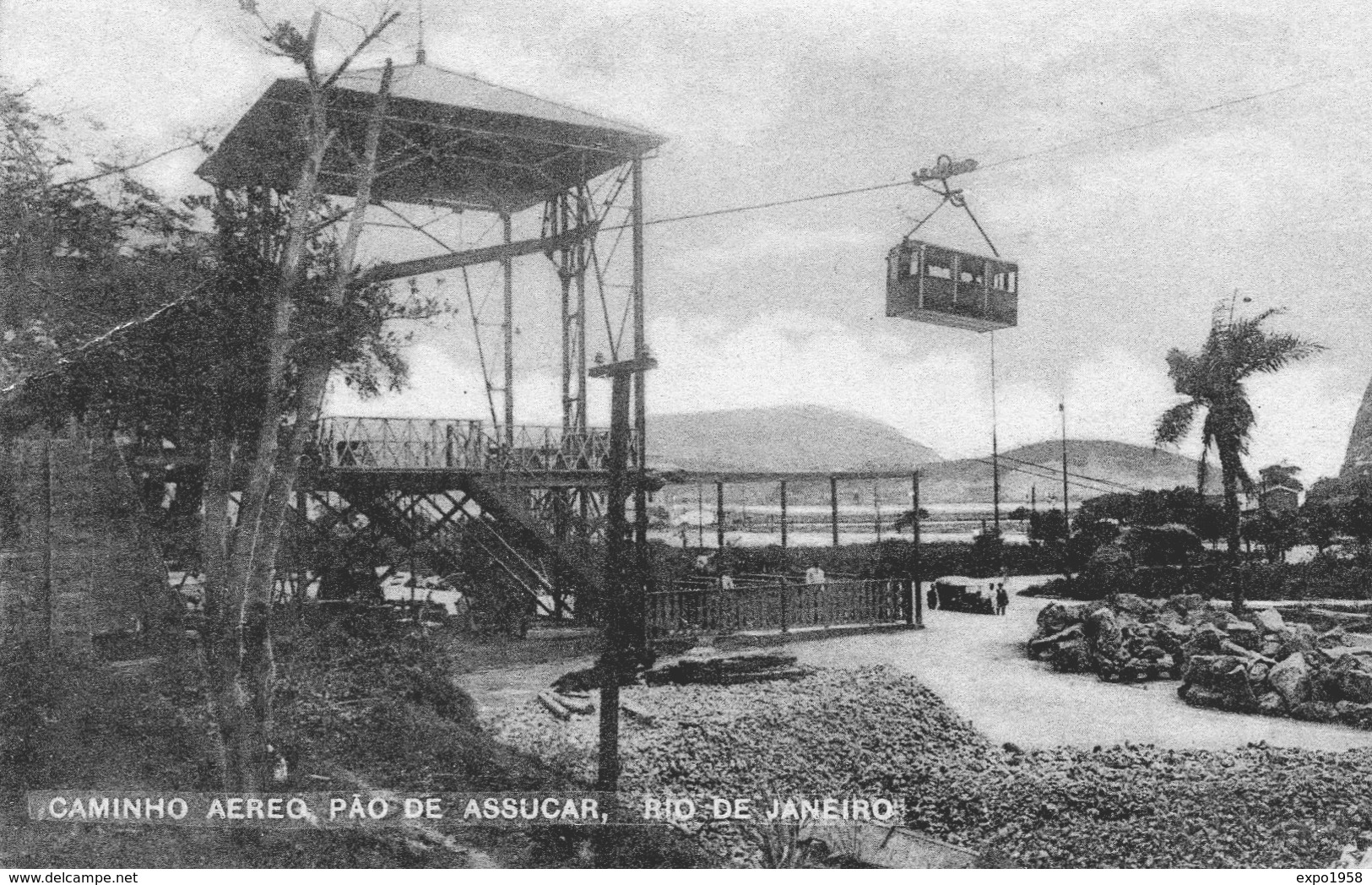 Rio De Janeiro - Caminho Aereo Pão De Assucar / Postally Used 1922 - Rio De Janeiro