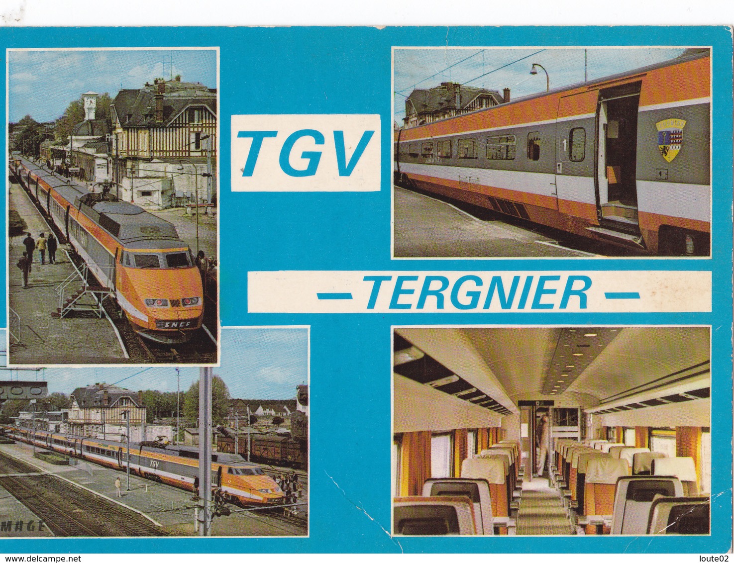 Aisne Tergnier Lot De 8 Cartes - 5 - 99 Postcards