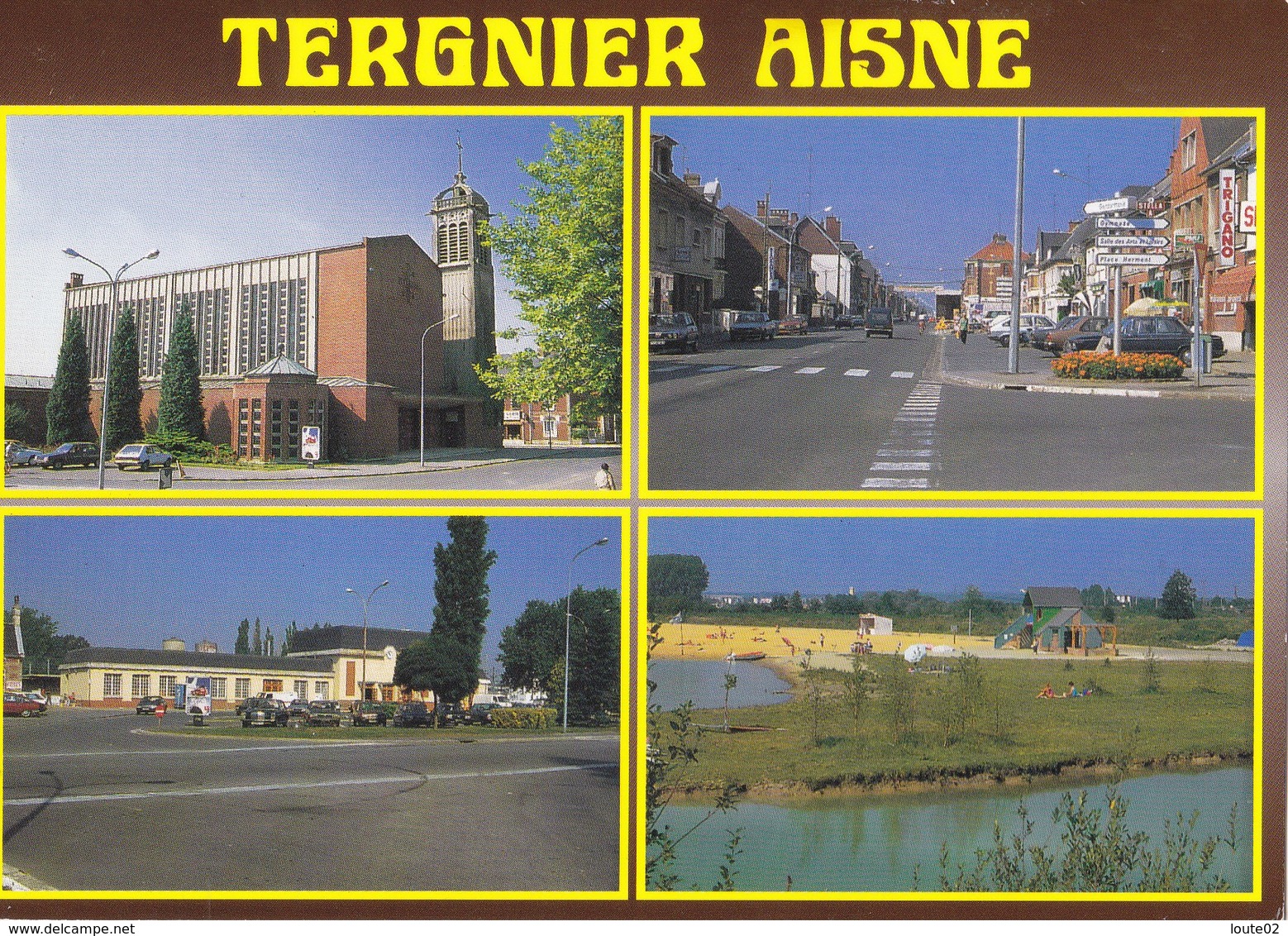 Aisne Tergnier Lot De 8 Cartes - 5 - 99 Postkaarten