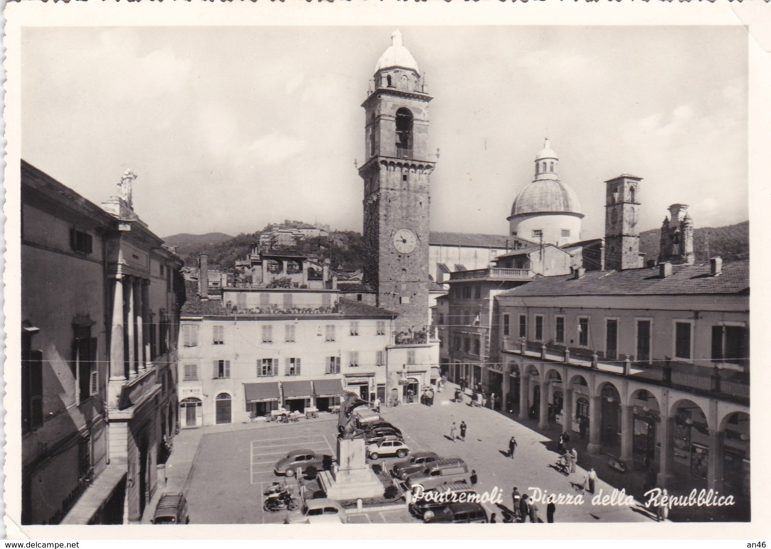 PONTREMOLI PIAZZA DELLA REPUBBLICA VG  AUTENTICA 100% - Empoli