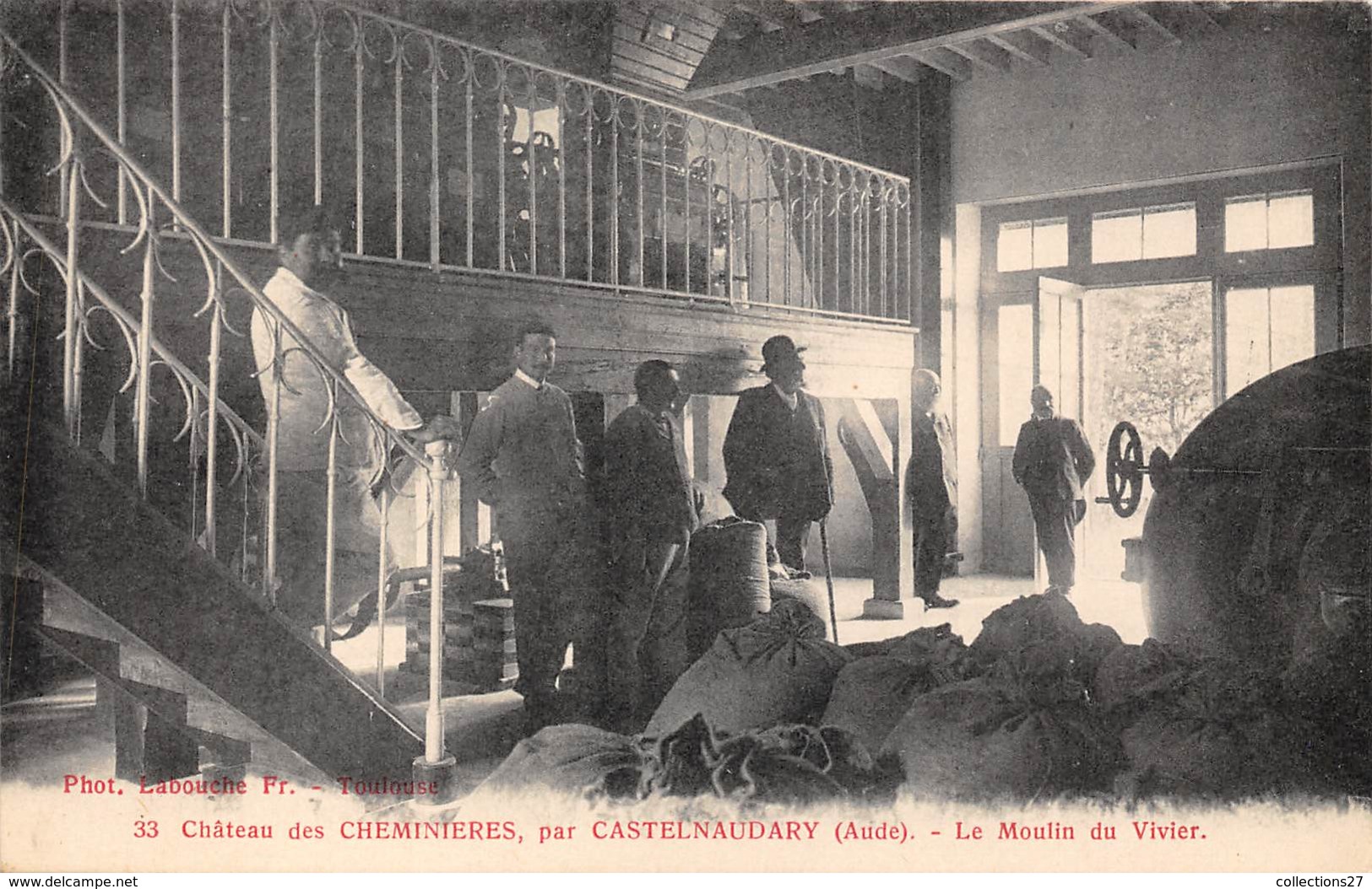 11-CASTELNAUDARY- CHATEAU DES CHEMINIERES- LE MOULIN DU VIVIER - Castelnaudary