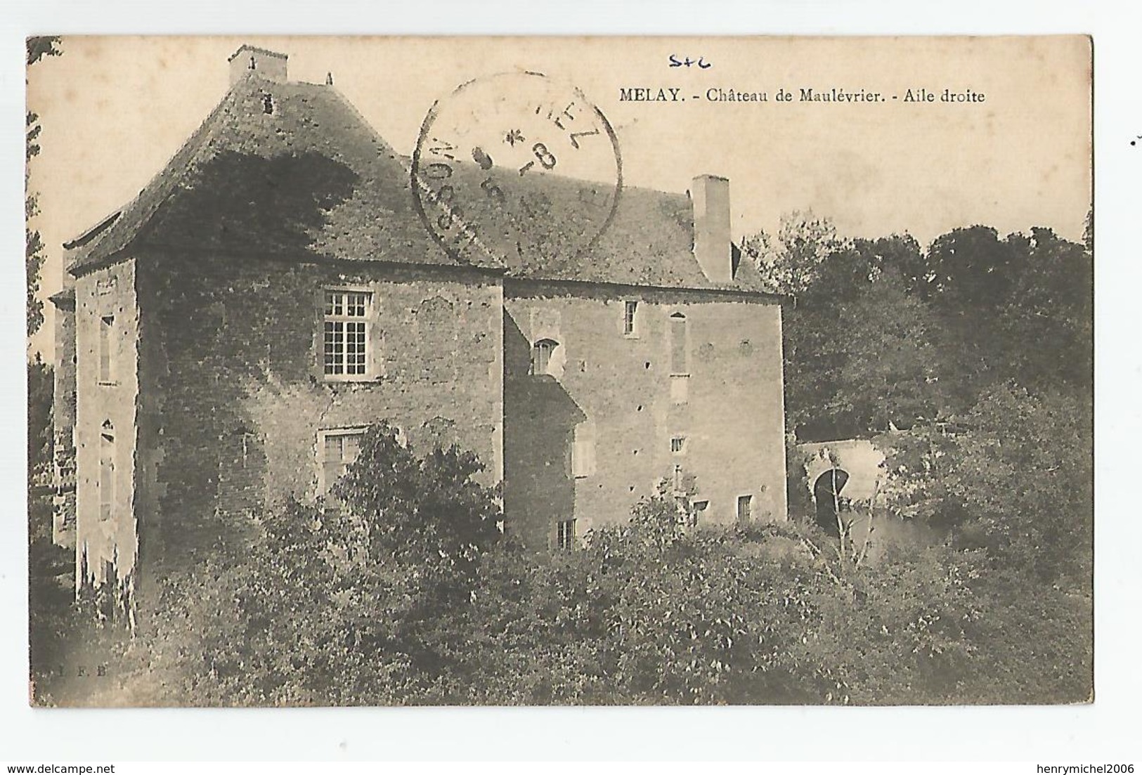 71 Saone Et Loire Melay - Chateau De Maulévrier Aile Droite - Autres & Non Classés