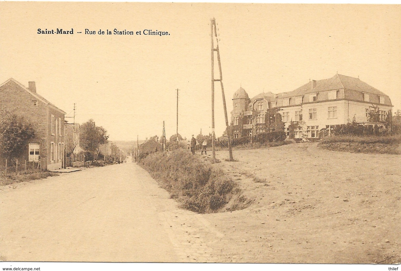 Saint-Mard NA15: Rue De La Station Et Clinique - Virton