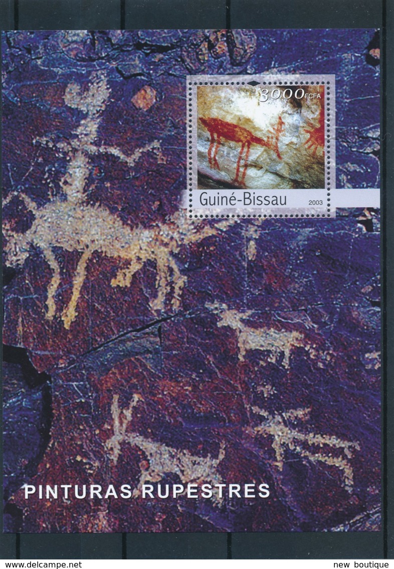 NB - [402258]TB//**/Mnh-Guinée-Bissau 2003 - Peintures Rupestre - Otros & Sin Clasificación