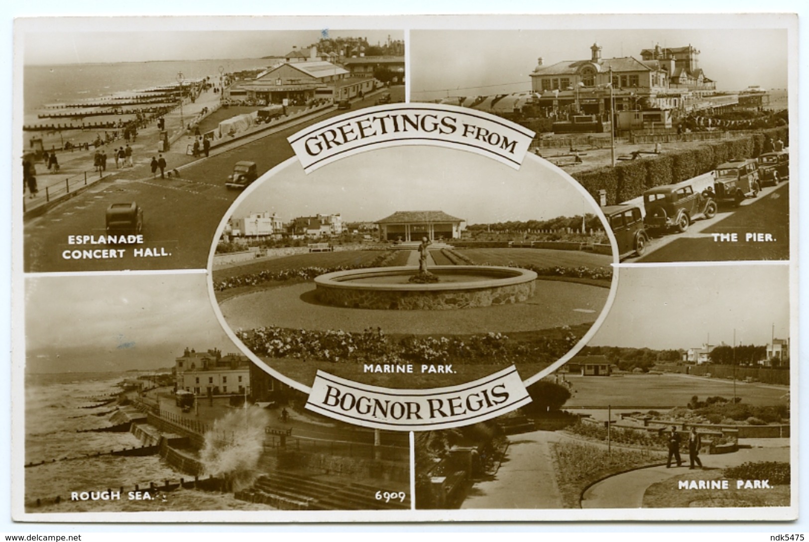 GREETINGS FROM BOGNOR REGIS : MULTIVIEW - Bognor Regis