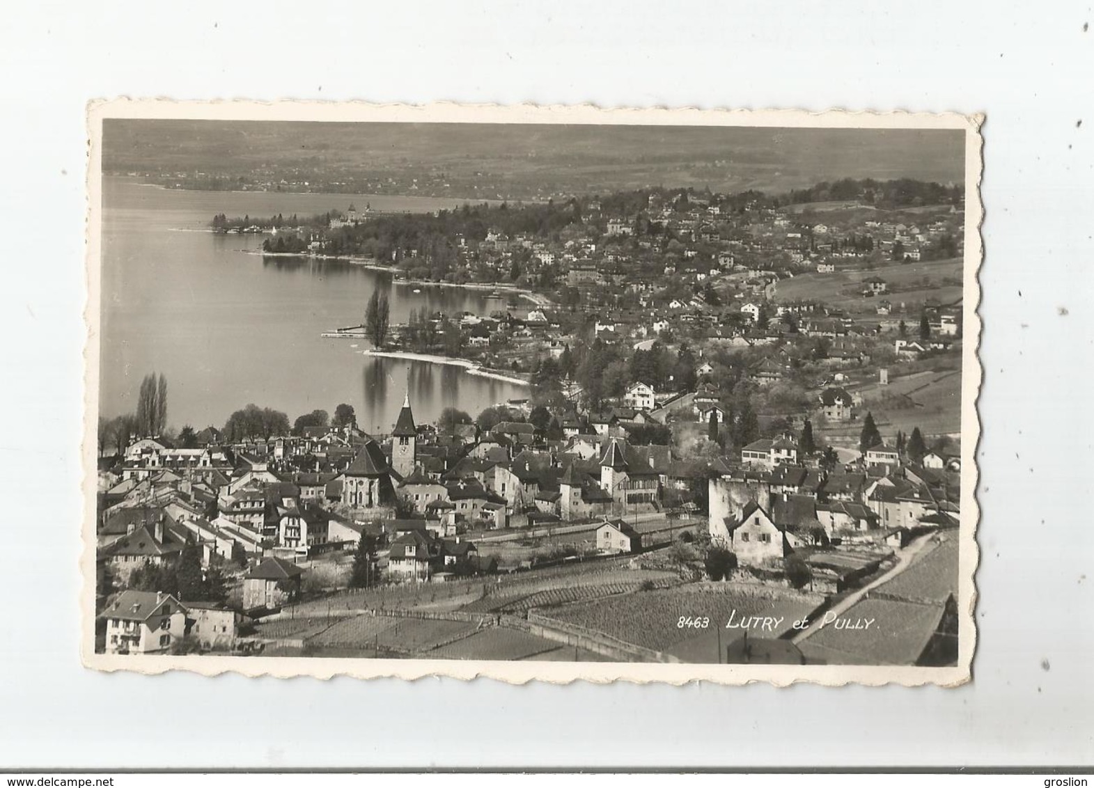 LUTRY ET PULLY 8463 CARTE PHOTO VUES PANORAMIQUES - Pully