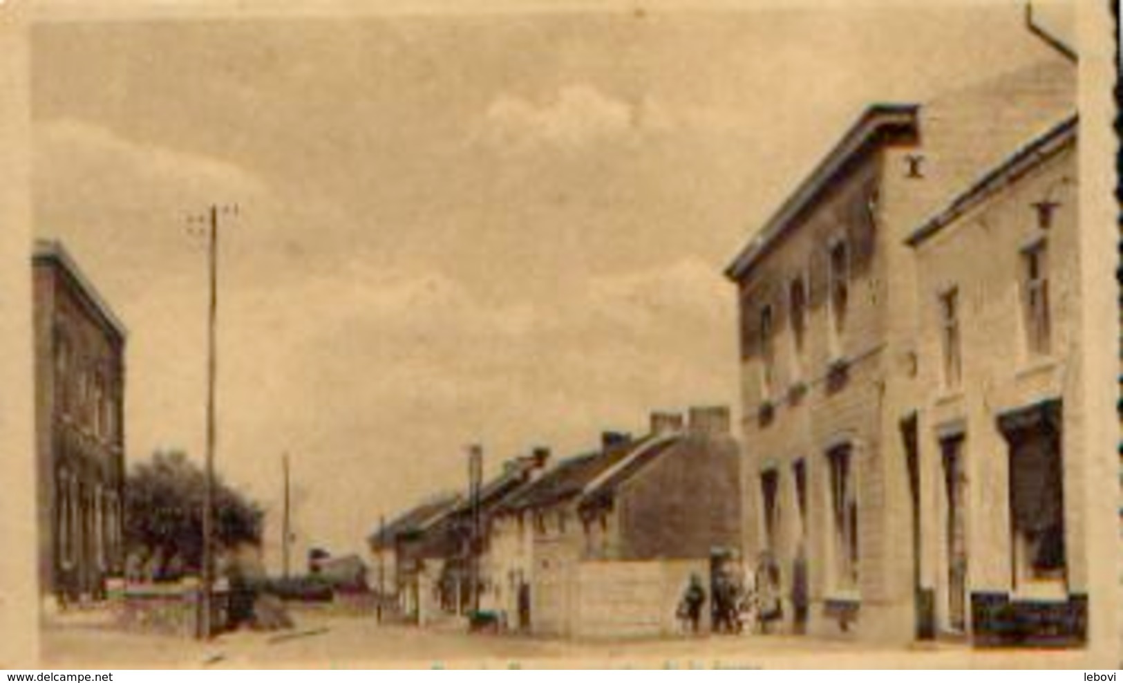 AISEAU « Rue Du Centre, Quartier De La Ferme » - Ed. Maison Dejasse Frères, Aiseau - Aiseau-Presles