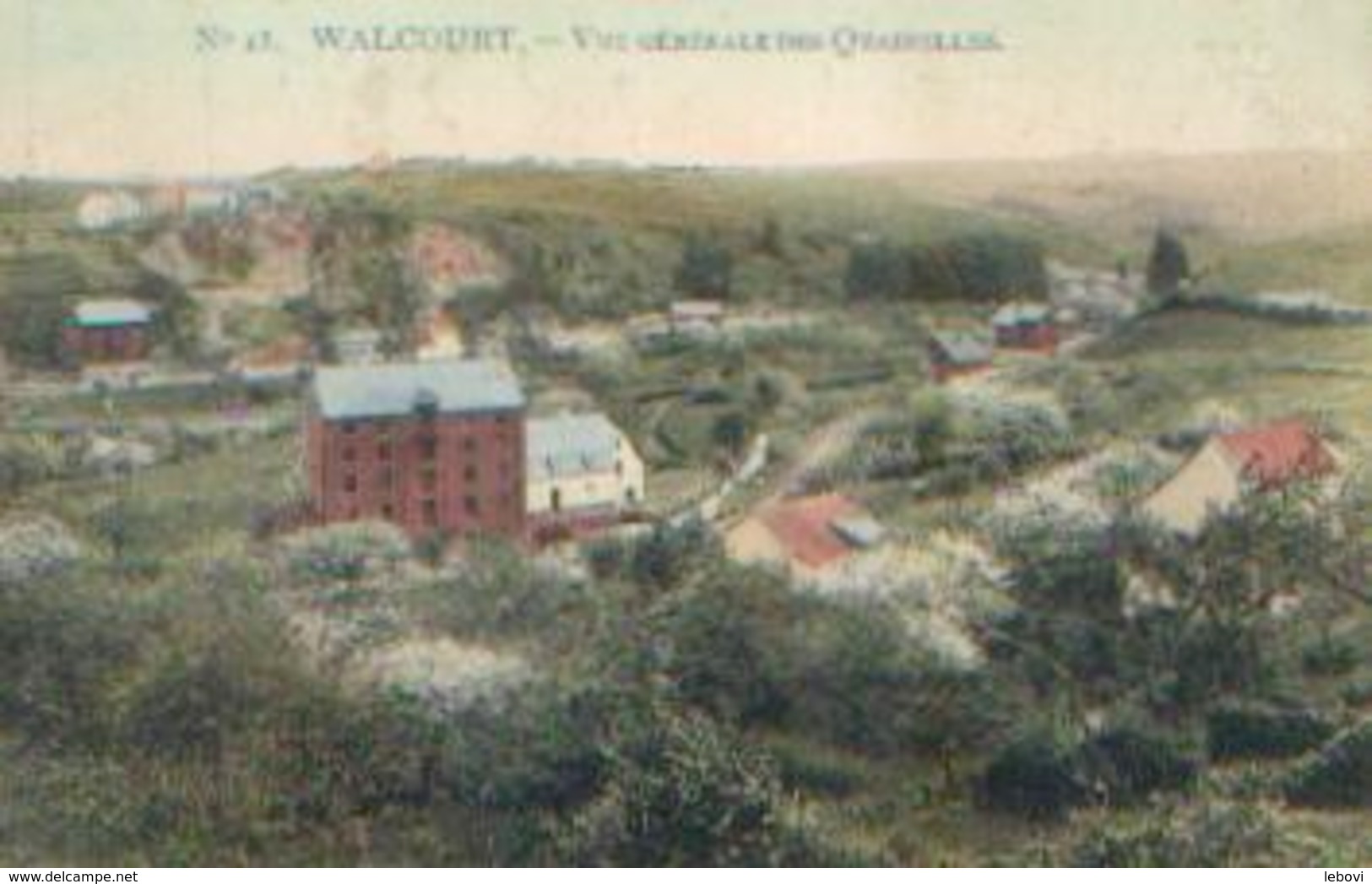 WALCOURT « Vue Générale Des Quairelles » - Phototypie Marco Marcovici, Bxl (1911) - Walcourt