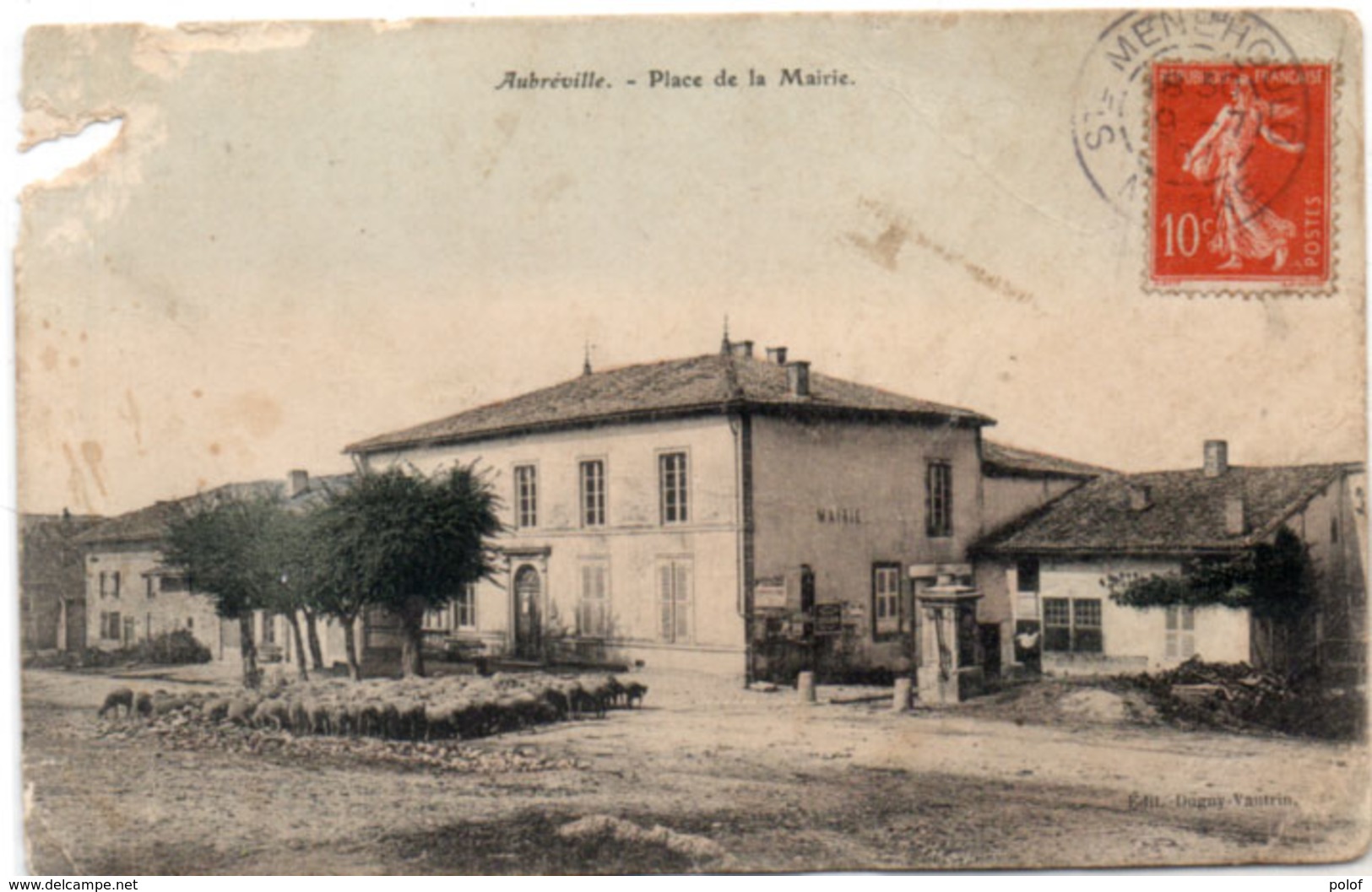 AUBREVILLE - Place De La Mairie  (114456) - Autres & Non Classés