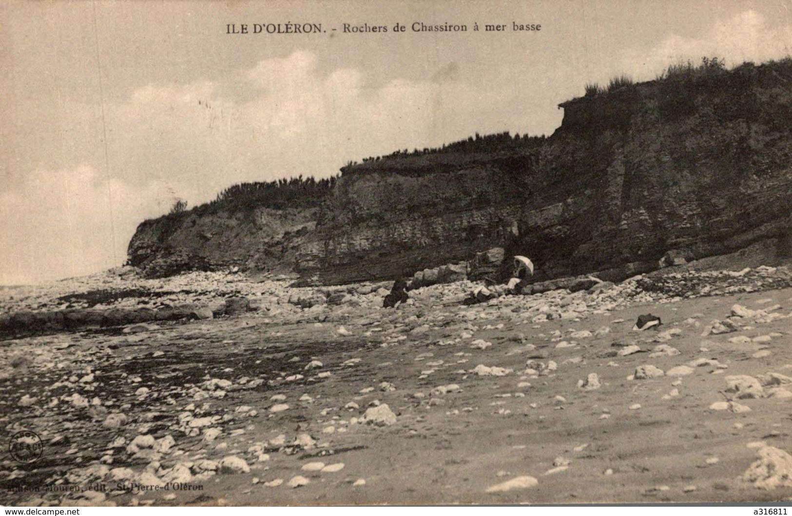 ILE D OLERON ROCHERS DE CHASSIRON A MER BASSE - Ile D'Oléron