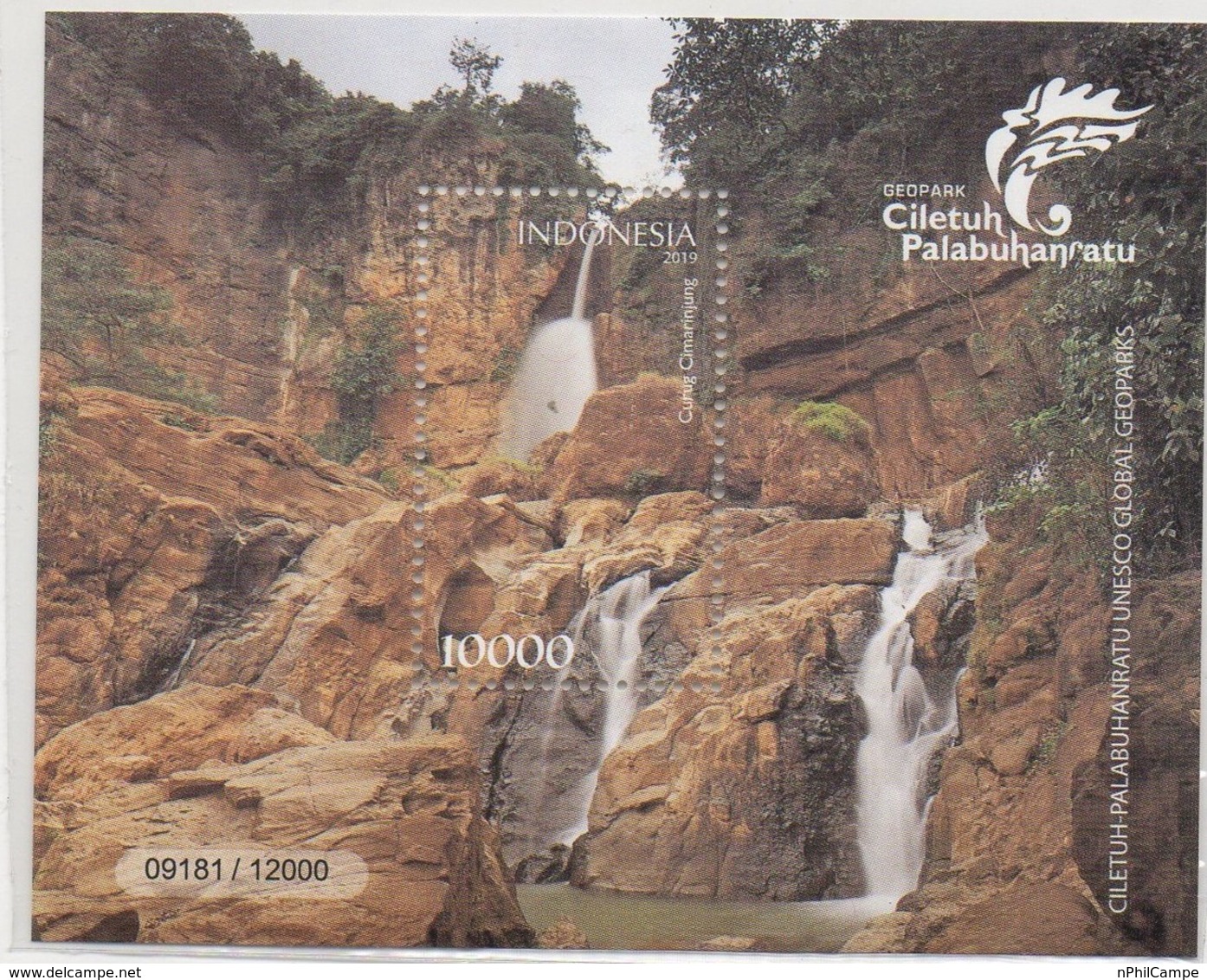 INDONESIA 2019, SS Geopark CILETUH PALABUHANRATU MNH - Indonesia