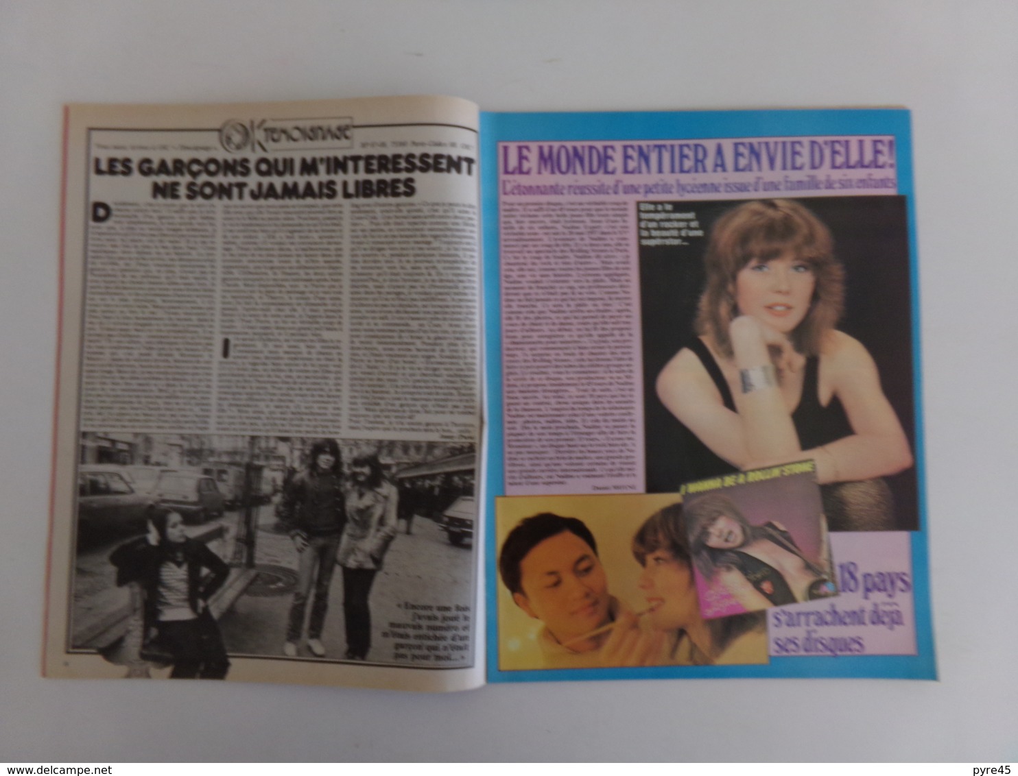 Revue " Ok Age Tendre " N° 113, 1978, Jane Birkin, Dave, Laurent Mallet ... - People