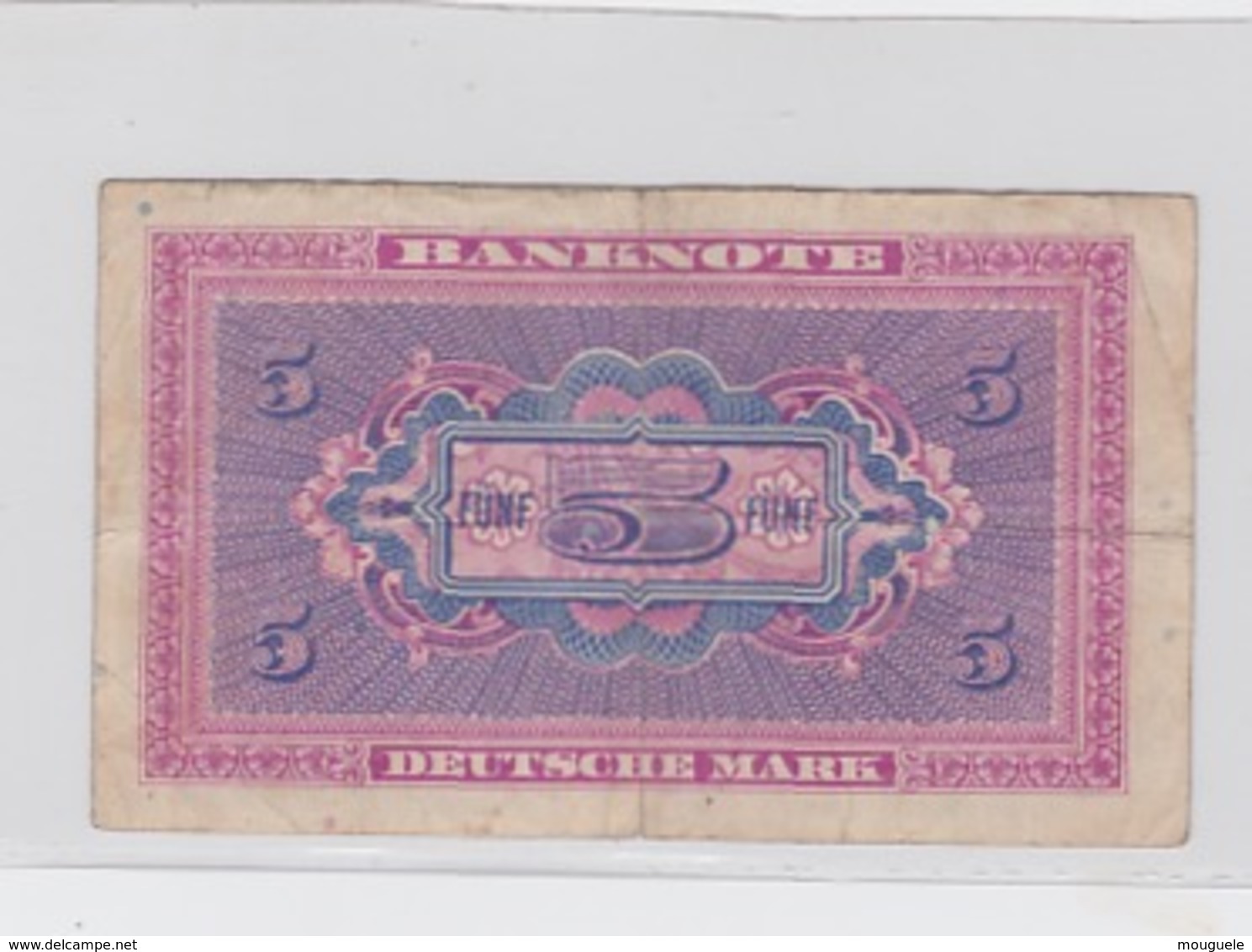 Billet De 5DM Pick 4  1948 - Andere & Zonder Classificatie