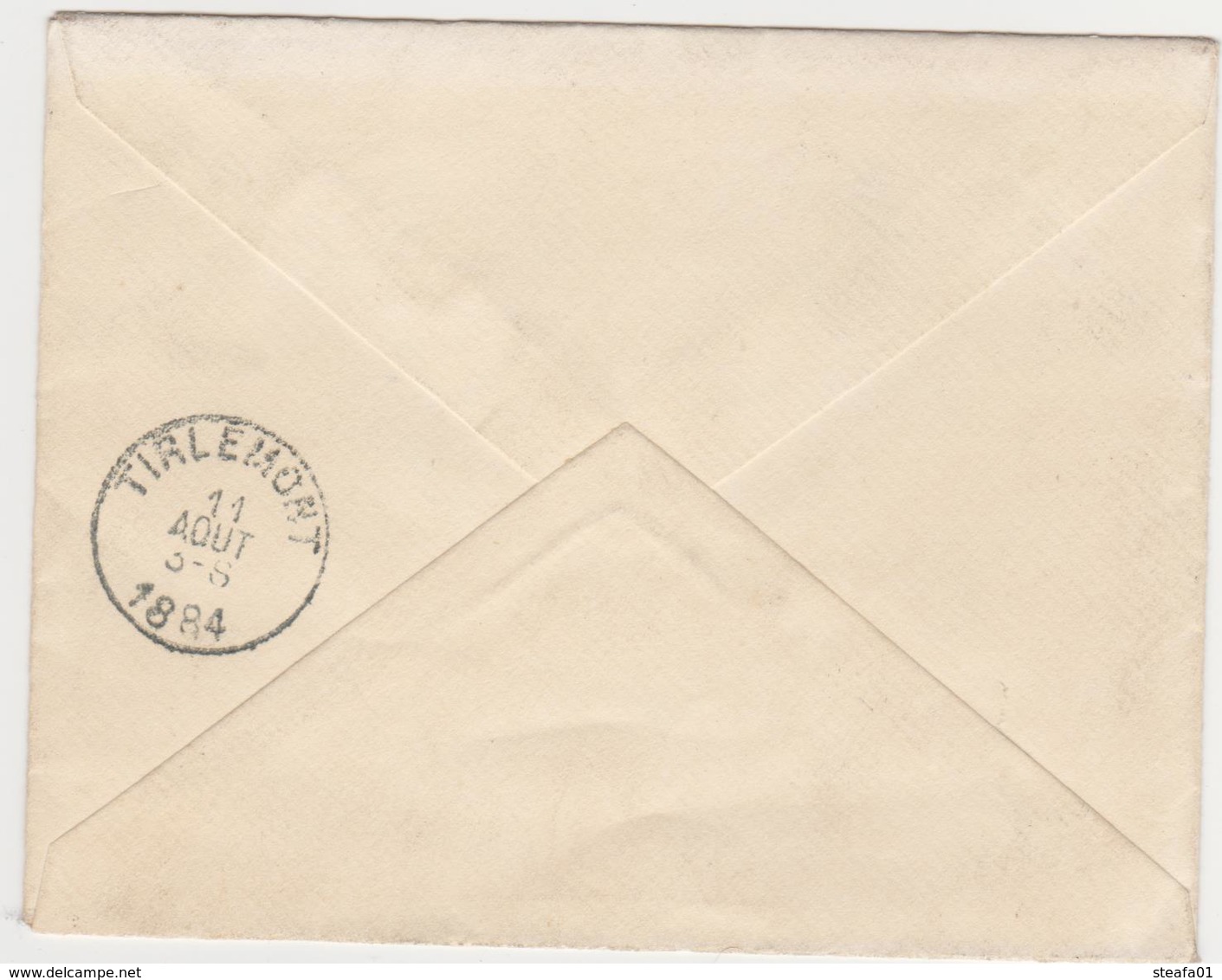 Tienen, Thienen, Tirlemont, Kasteel Oorbeek,enveloppe Van Oostende Voor John Beaufoy Storms, 1884 - Non Classés