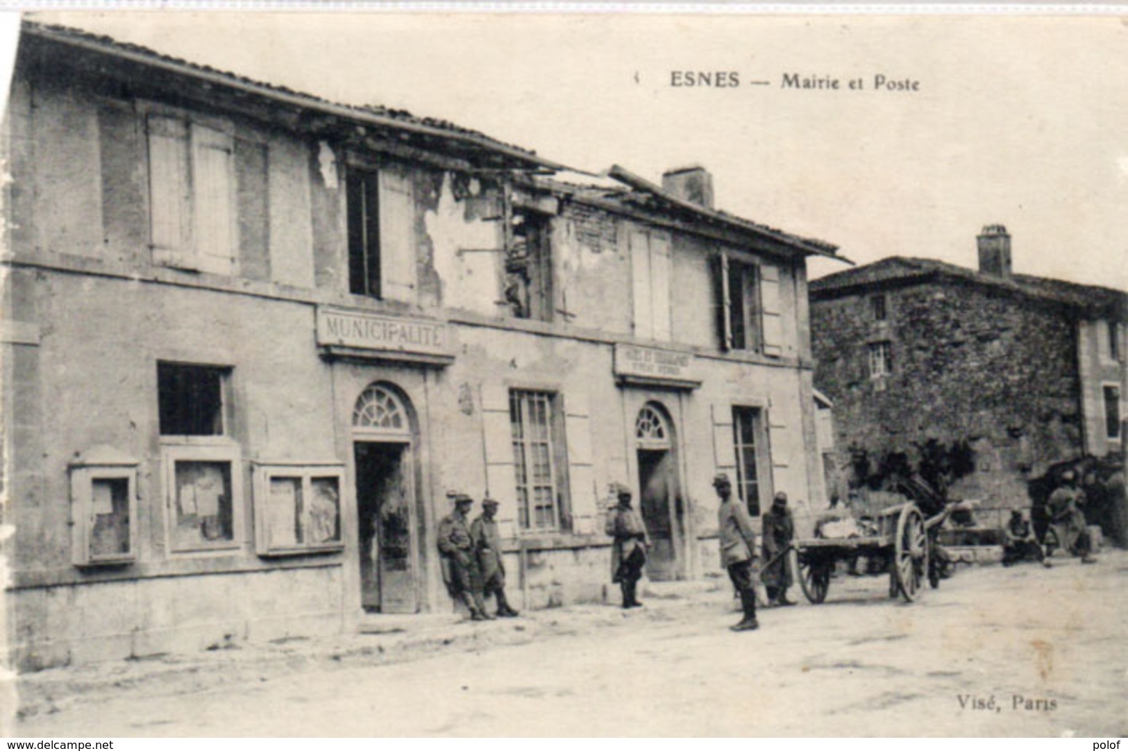 ESNES - Mairie Et Poste  (114472) - Autres & Non Classés