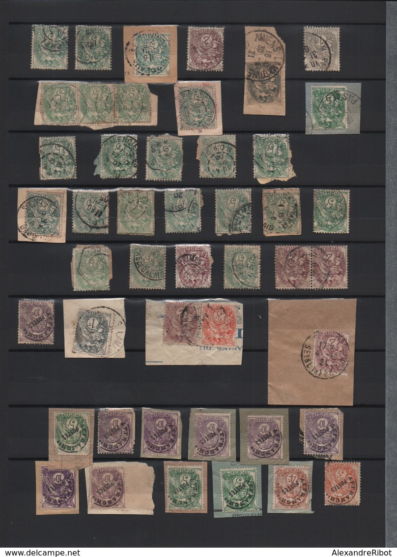 Pas de prix de réserve France 1871 Tiers XXème plus de 2000 timbres à étudier.