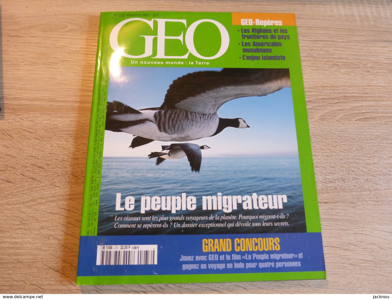 GEO Un Nouveau Monde : La Terre   N°273  -le Peuple Migrateur- - Géographie