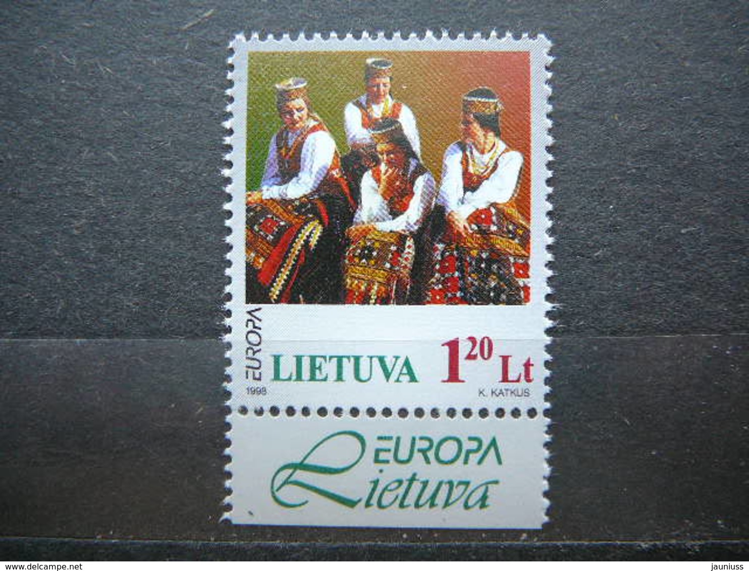 Europa.National Festivals # Lietuva Litauen Lituanie Litouwen Lithuania # 1998 MNH #Mi. 664 - Lituania