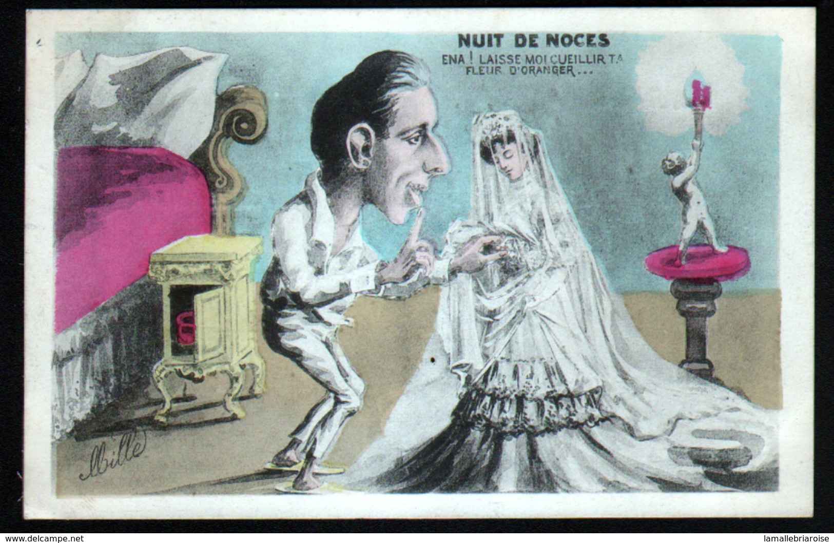 Illustrateur Mille, Nuit De Noces - Mille