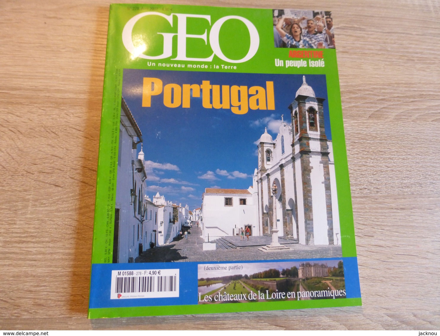 GEO Un Nouveau Monde : La Terre   N°278   -Portugal- - Géographie