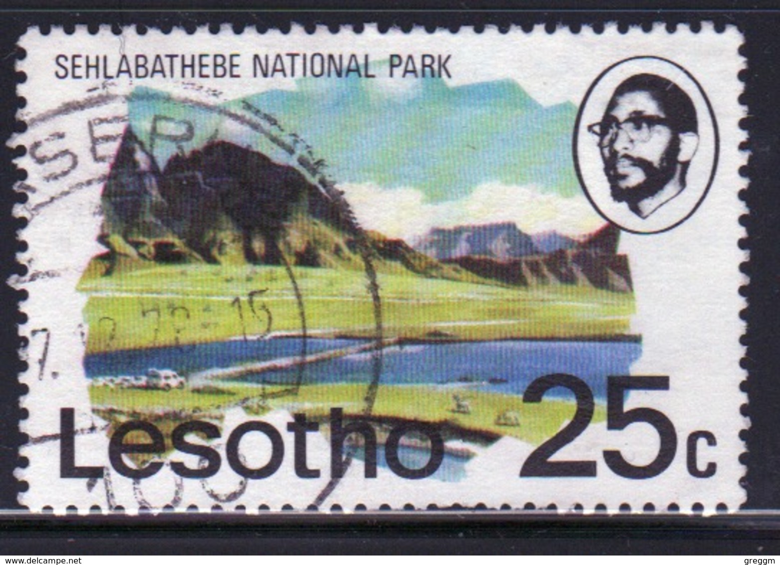 Lesotho 1976 Single 25c Stamp From The Definitive Set. - Lesotho (1966-...)