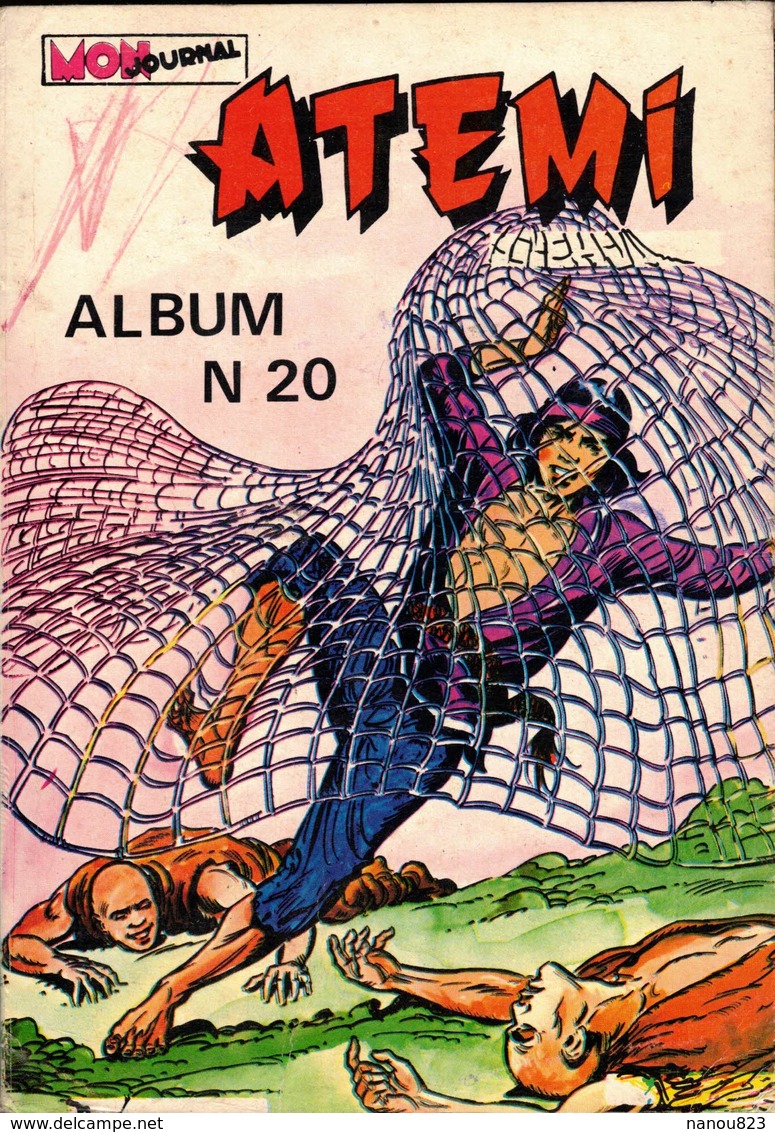 ALBUM RELIE ATEMI N° 20 Edition MON JOURNAL Regroupe N° 76 / 77 / 78 / 79 - Atemi
