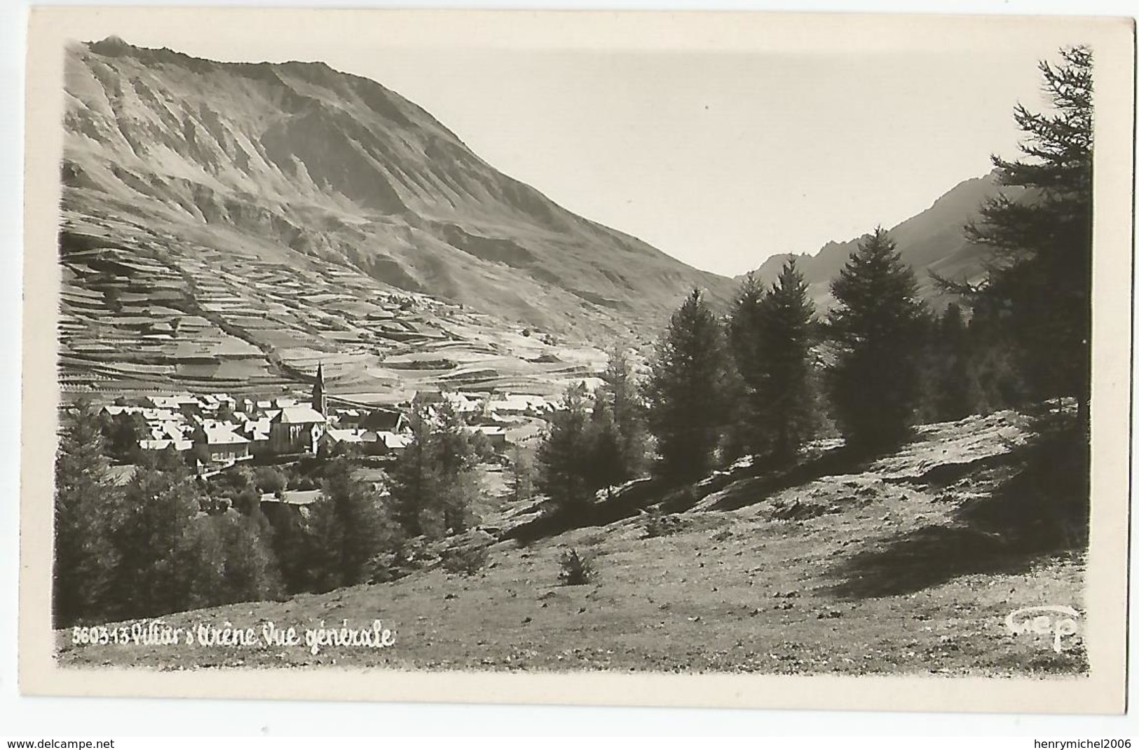 05 Hautes Alpes Villar D'arène Vue Générale Oisans Gep 5603.13 - Cachet 1948 - Autres & Non Classés