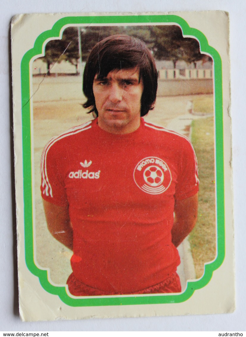 Vignette Type Panini Carte De Football 79 Americana France 1979 Boyron Marce Nimes Olympique - Autres & Non Classés