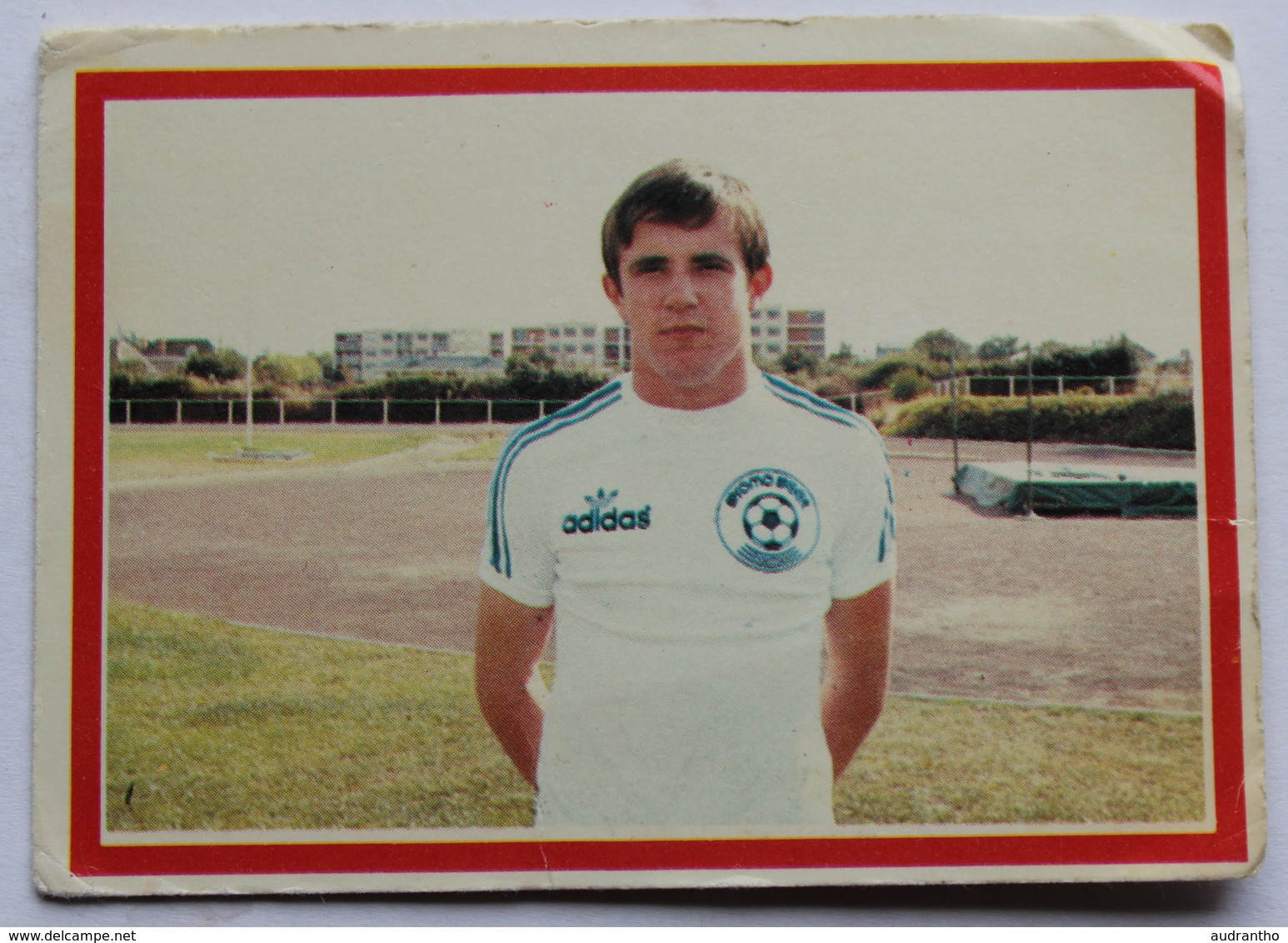 Vignette Type Panini Carte De Football 79 Americana France Lecornu Patrice SCO Angers - Autres & Non Classés