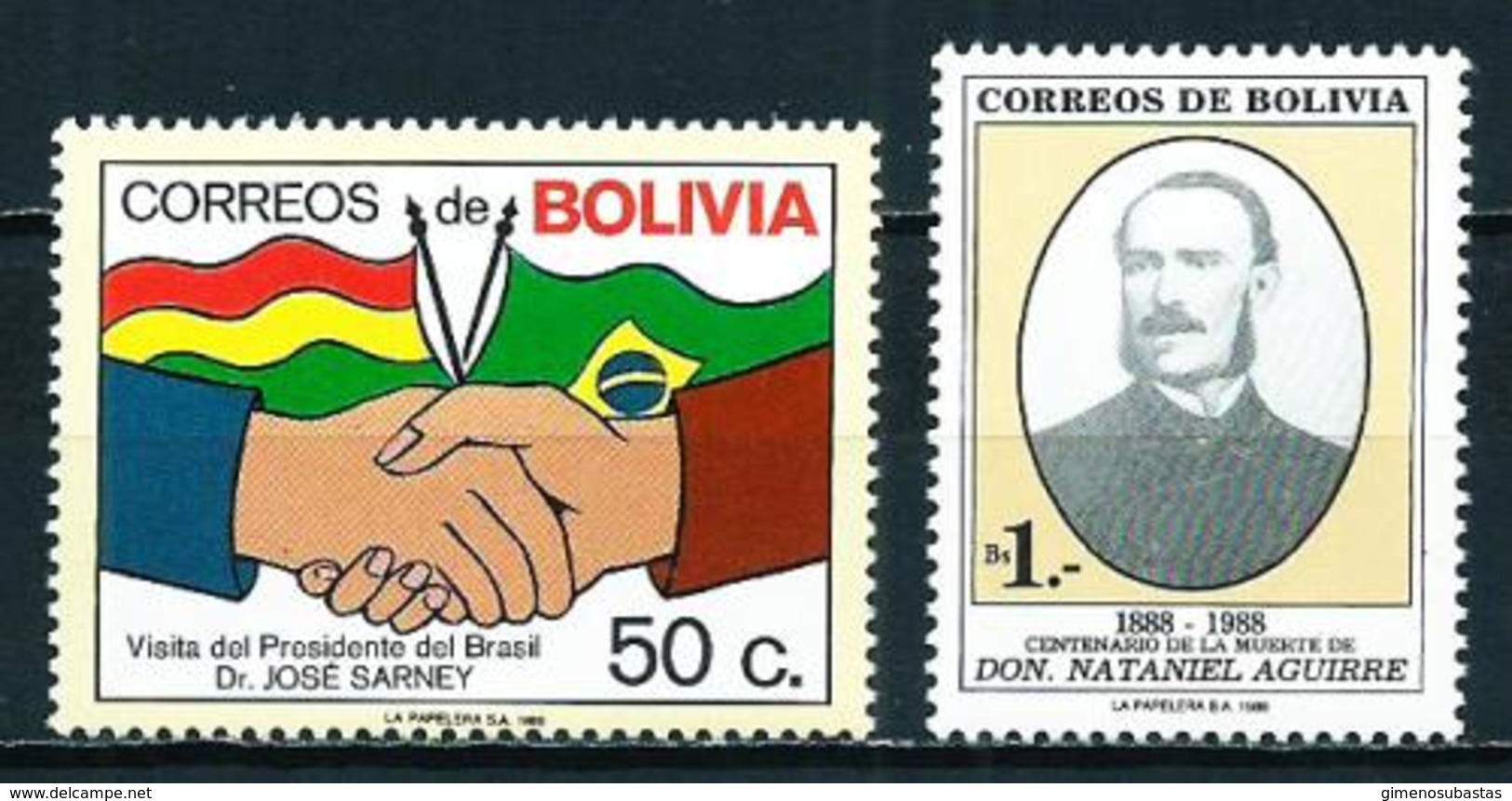 Bolivia Nº 712-715 Nuevo - Bolivia