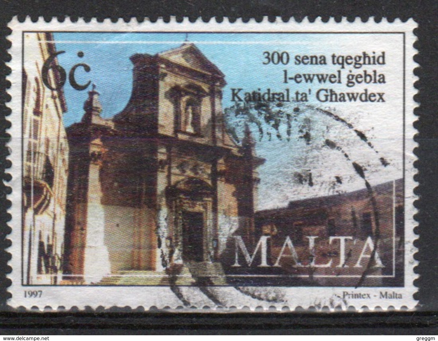 Malta 1997 Single 6c Stamp To Celebrate Anniversaries. - Malta