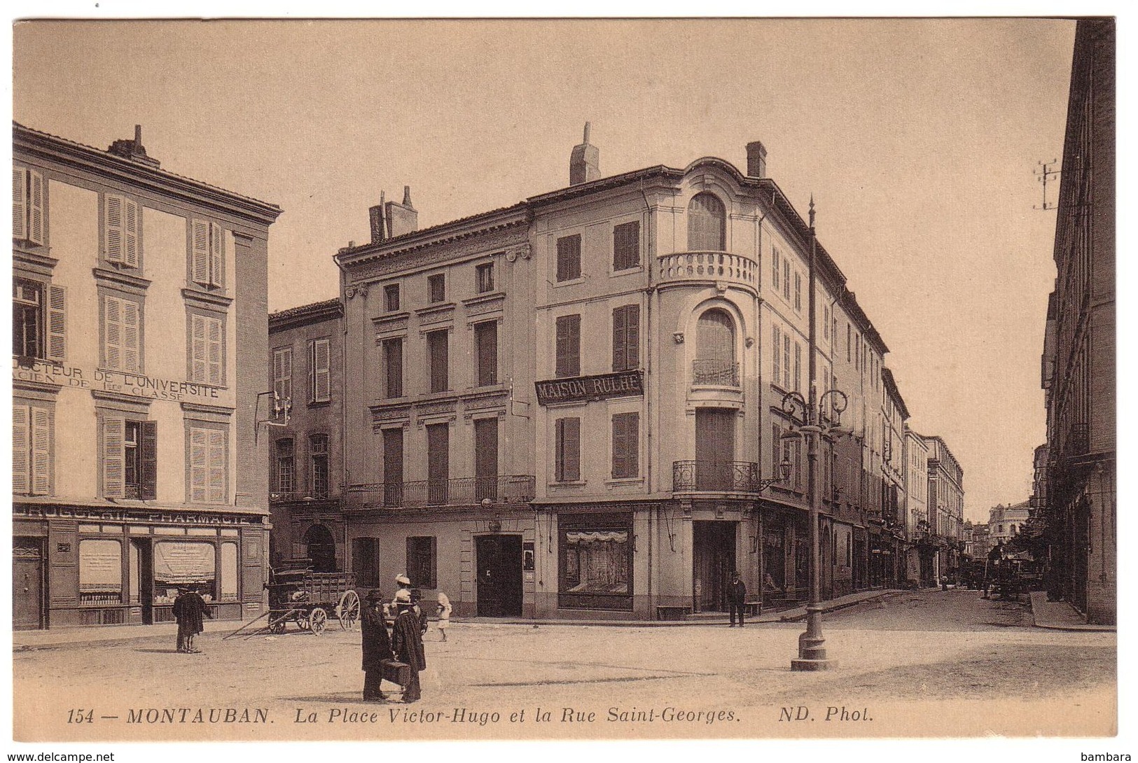 MONTAUBAN - La Place Victor Hugo - Montauban