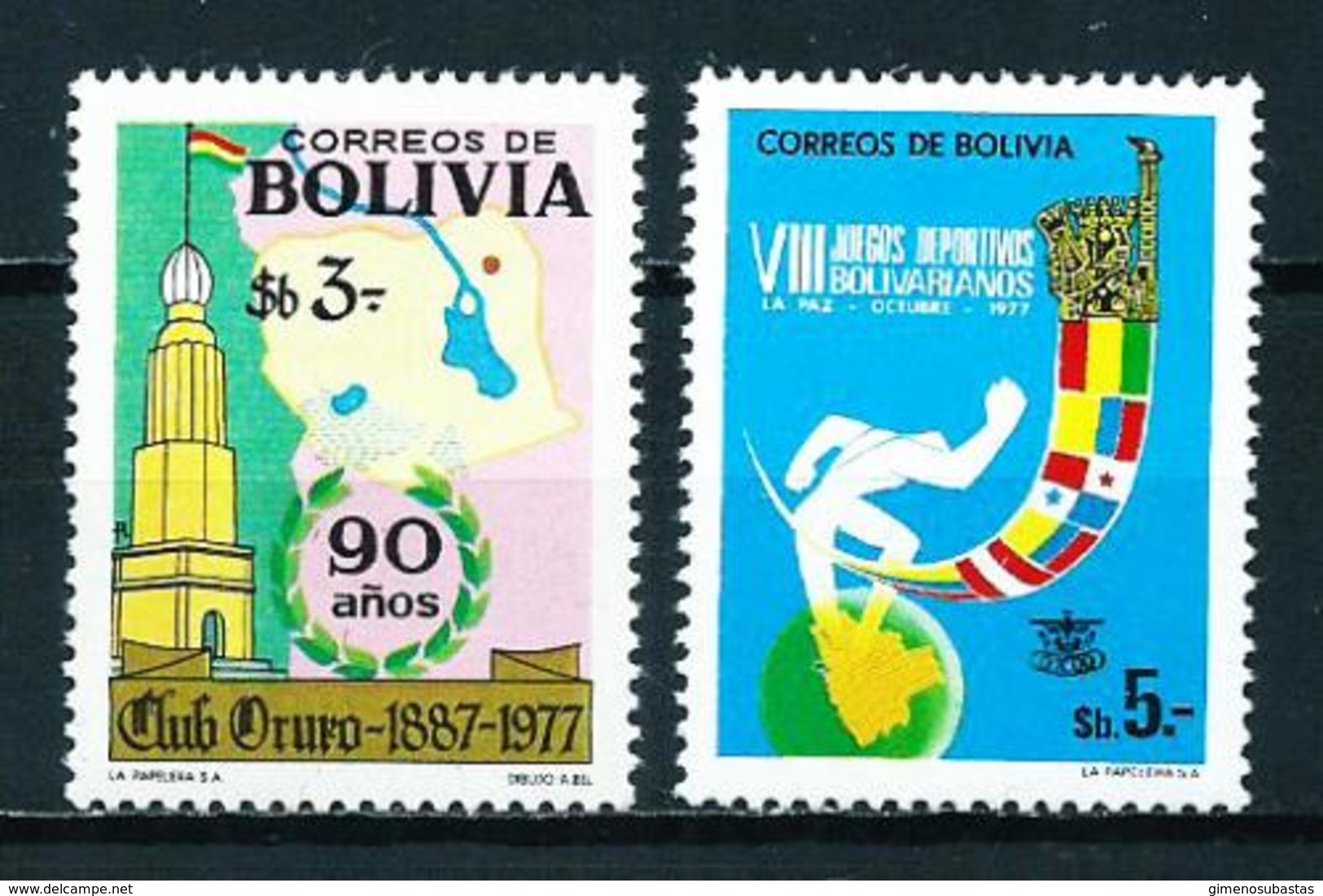 Bolivia Nº 564-565 Nuevo - Bolivia