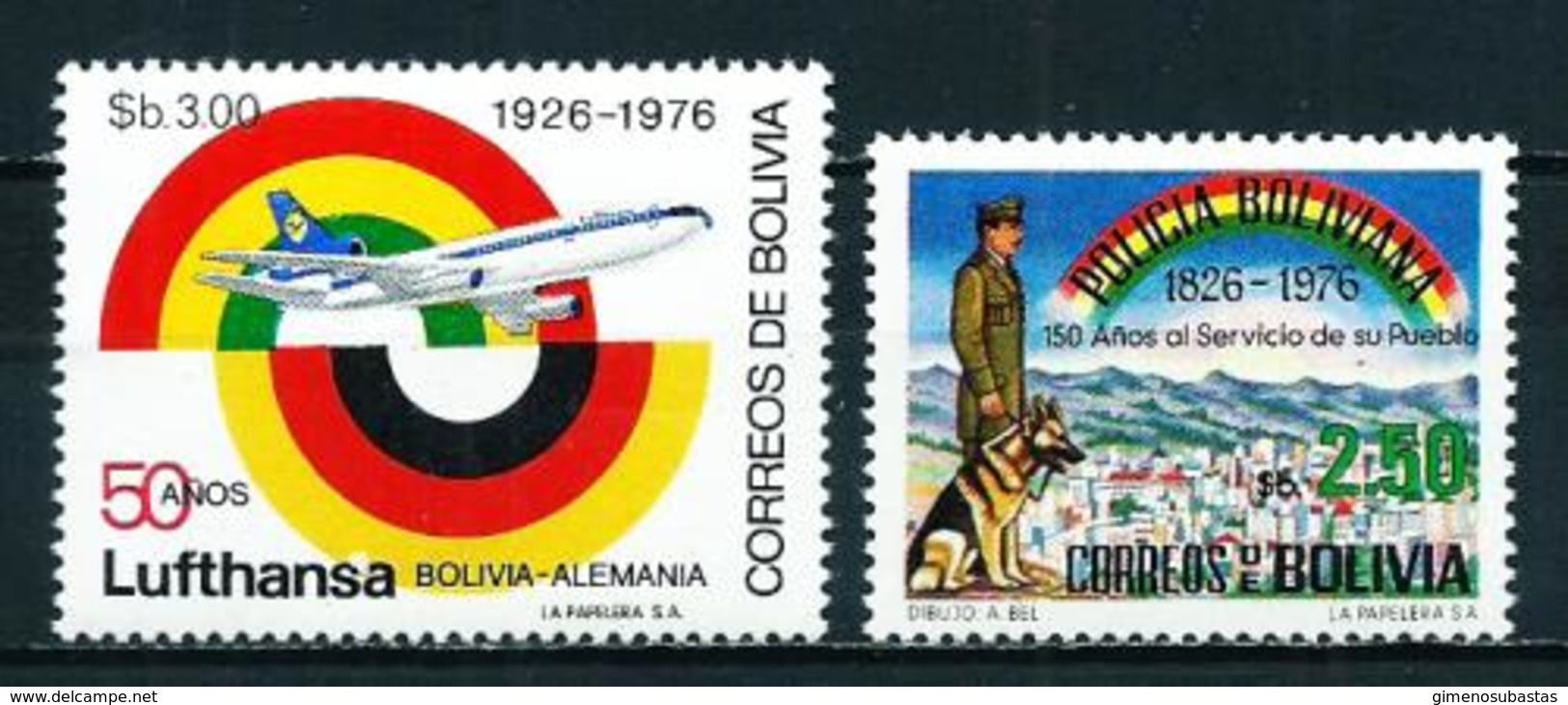 Bolivia Nº 549-551 Nuevo - Bolivia