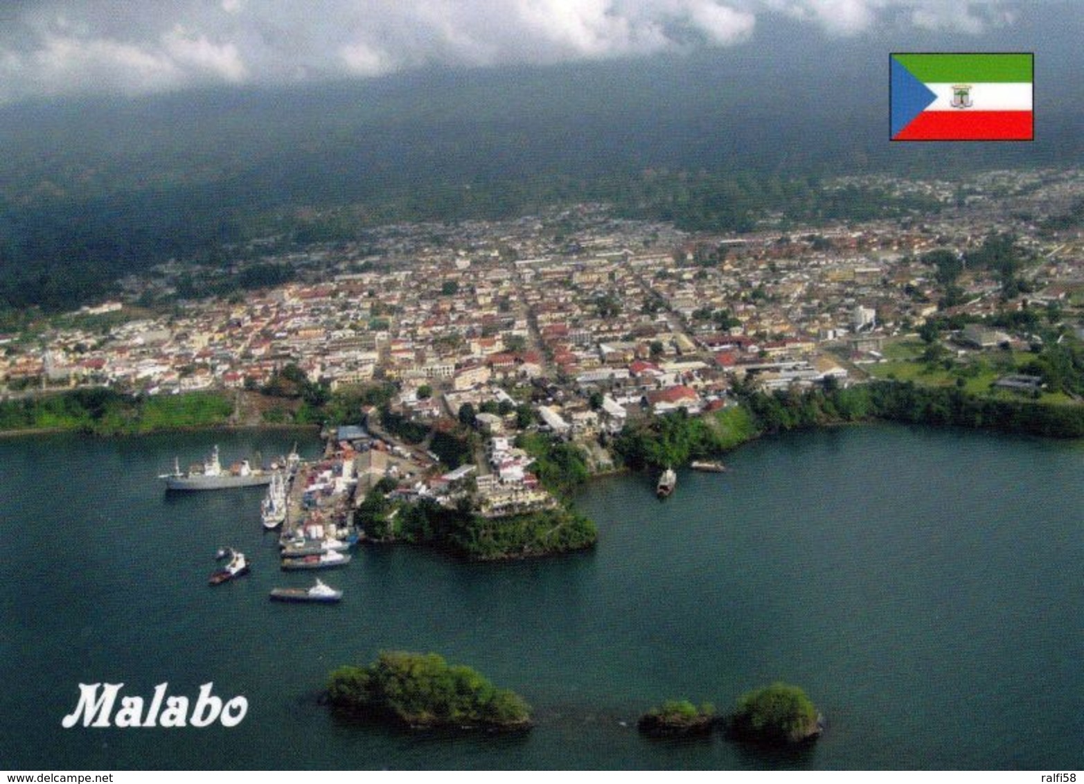1 AK Äquatorial-Guinea * Blick Auf Die Hauptstadt Malabo, Sie Liegt An Der Nordküste Der Insel Bioko * - Äquatorial-Guinea