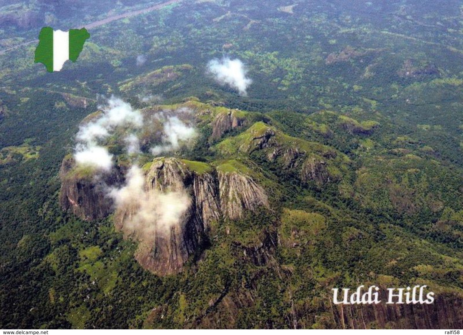 1 AK Nigeria * Blick Auf Die Uddi Hills - Diese Berglandschaft Liegt Im Südosten Nigerias * - Nigeria