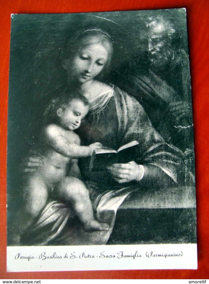 (FG.W20) PARMIGIANINO - SACRA FAMIGLIA (PERUGIA, BASILICA DI SAN PIETRO) - Paintings