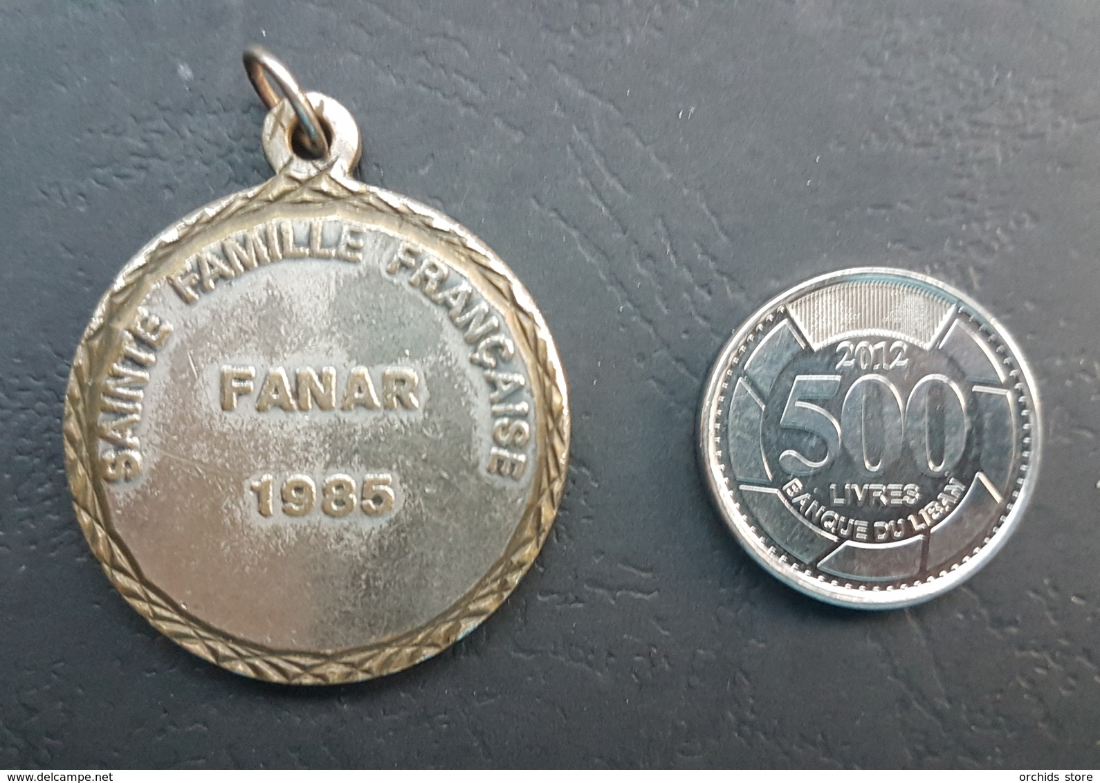 Lebanon 1985 Beautiful Vollyball Tournament Medal - SAINTE FAMILLE FRANCAISE FANAR - Other & Unclassified