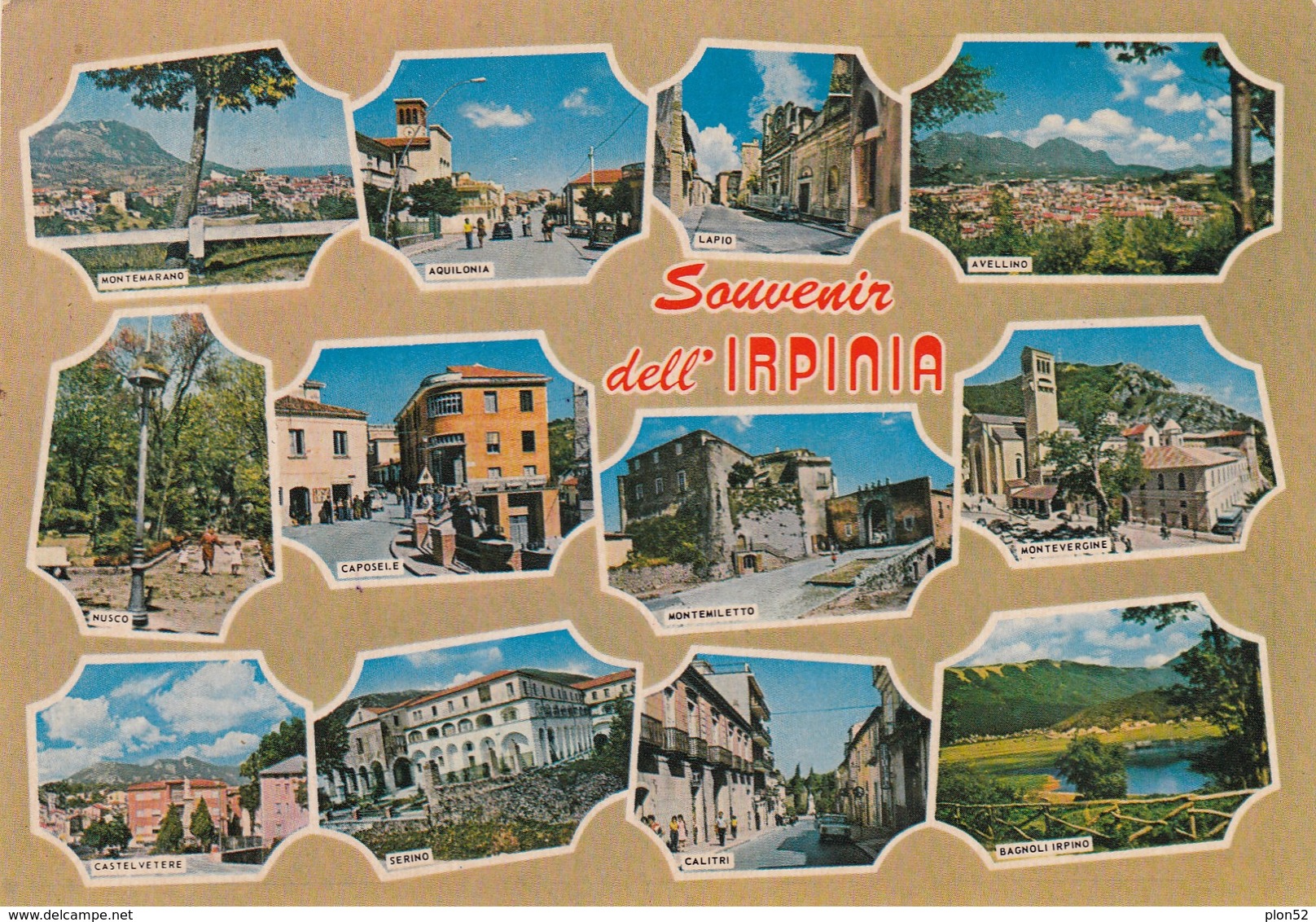 12548-SOUVENIR DELL'IRPINIA-FG - Avellino