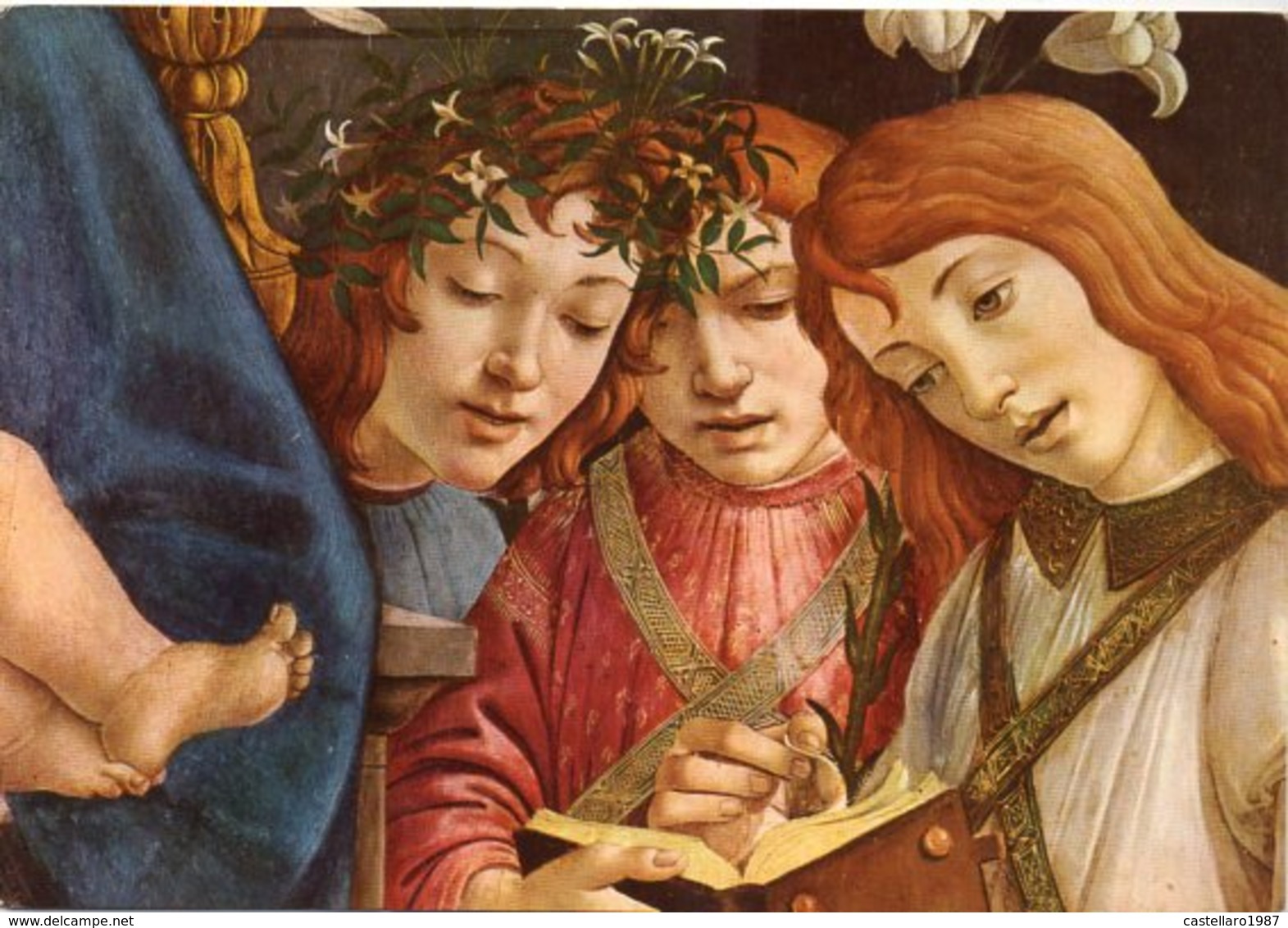 ROMA - Botticelli - Madonna - Dettaglio Di Tre Angeli Cantori (Galleria Borghese) - Musei