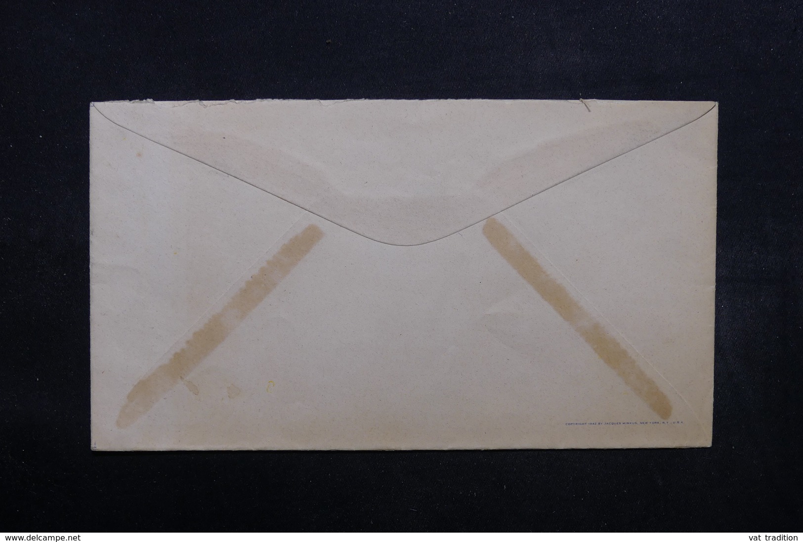 ETATS UNIS - Enveloppe Satyrique Non Utilisée Période 1940 - L 32644 - Enveloppes évenementielles