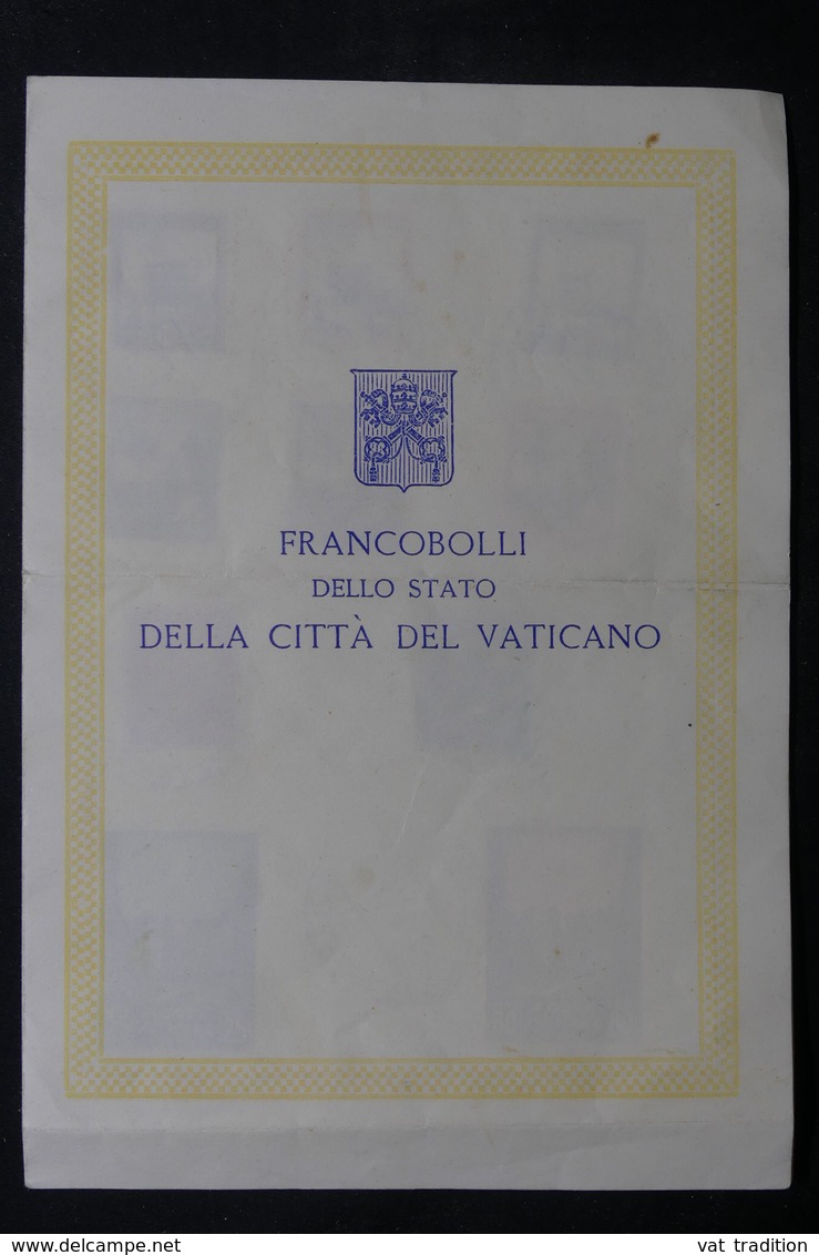 VATICAN - Livret Souvenir De La Cité Du Vatican En 1944 , à Voir - L 32649 - Briefe U. Dokumente