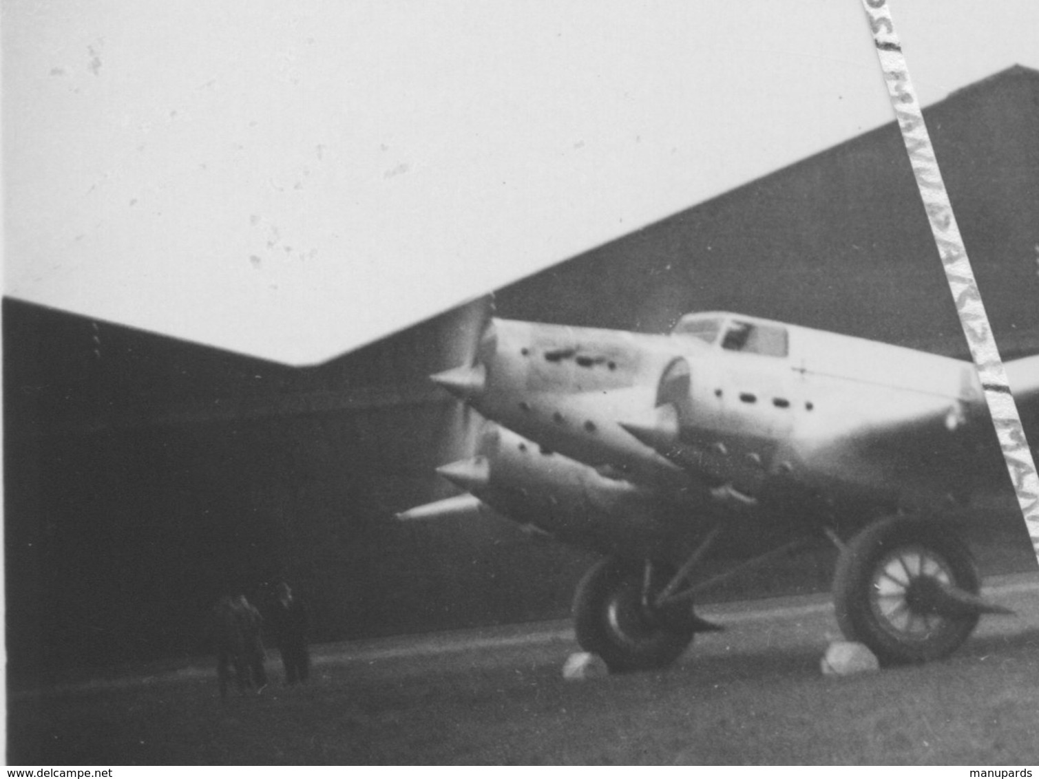 1932 - 1940 / 3 PHOTOS / AVION / COUZINET TYPE 70 - 71 / ARC EN CIEL