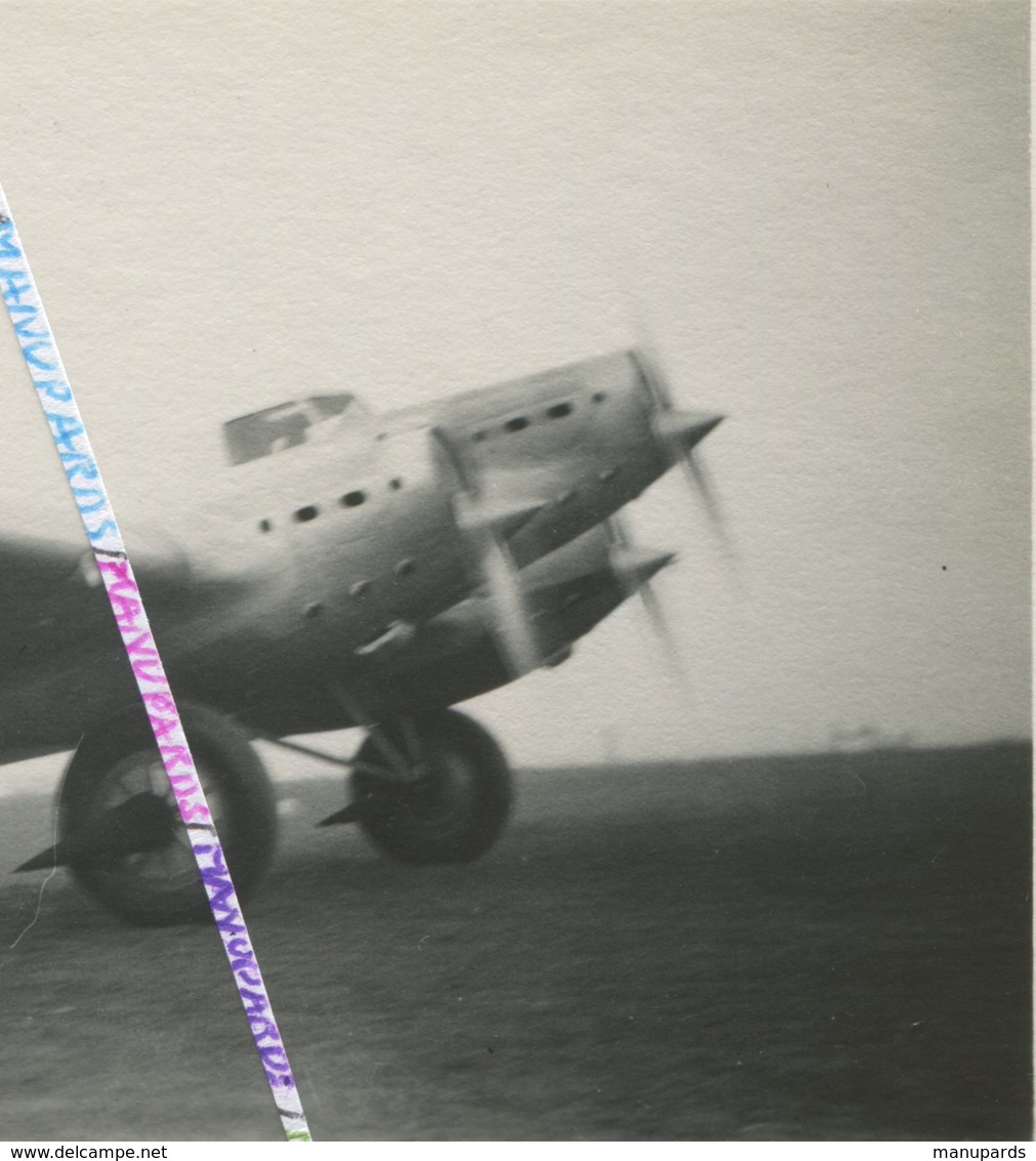 1932 - 1940 / 3 PHOTOS / AVION / COUZINET TYPE 70 - 71 / ARC EN CIEL