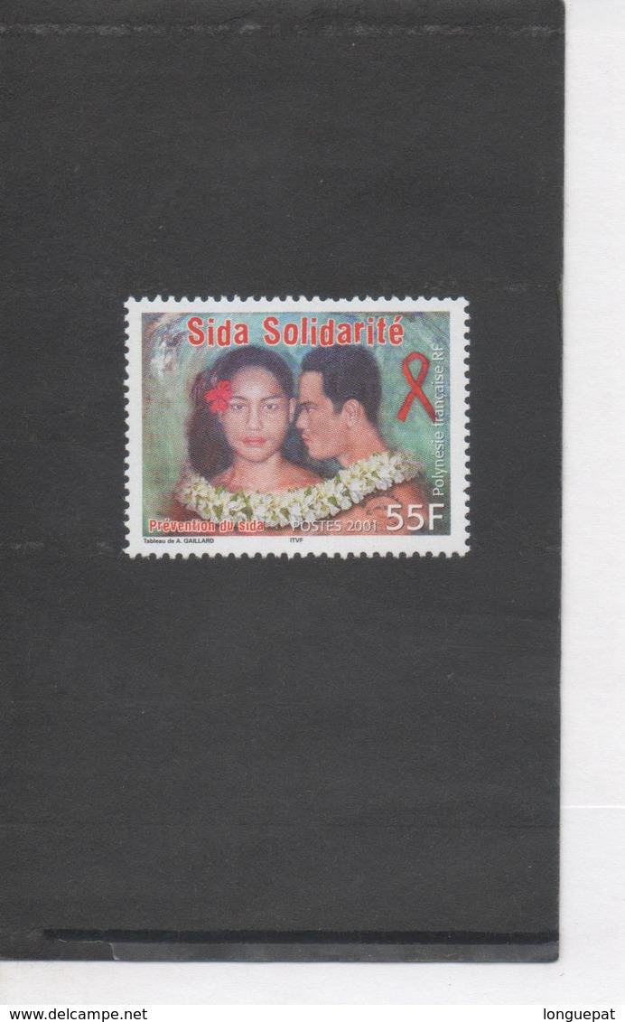 POLYNESIE Française - SIDA - Prévention Du SIDA - Santé - Médecine - Pendémie - - Unused Stamps