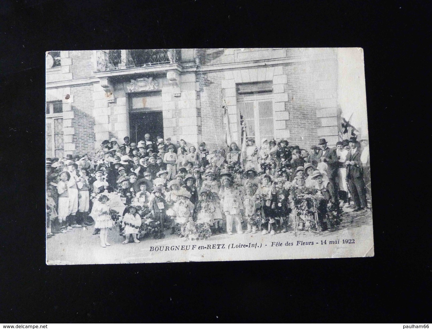 BOURGNEUF EN RETZ    FETE DES FLEURS   14 MAI 1922 - Bourgneuf-en-Retz