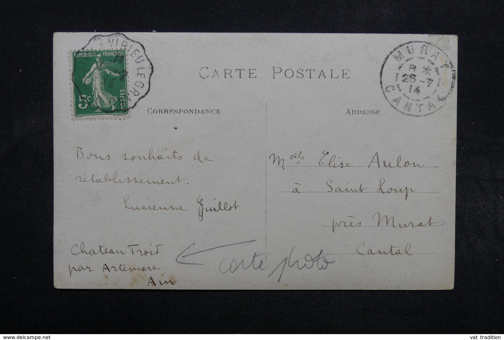 FRANCE - Carte Postale Photo - Château Trois Par Artemare - L 32684 - Non Classés