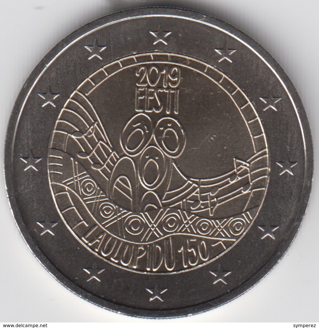 MONEDA 2 € ESTONIA 2019 "FESTIVAL" - Estonia