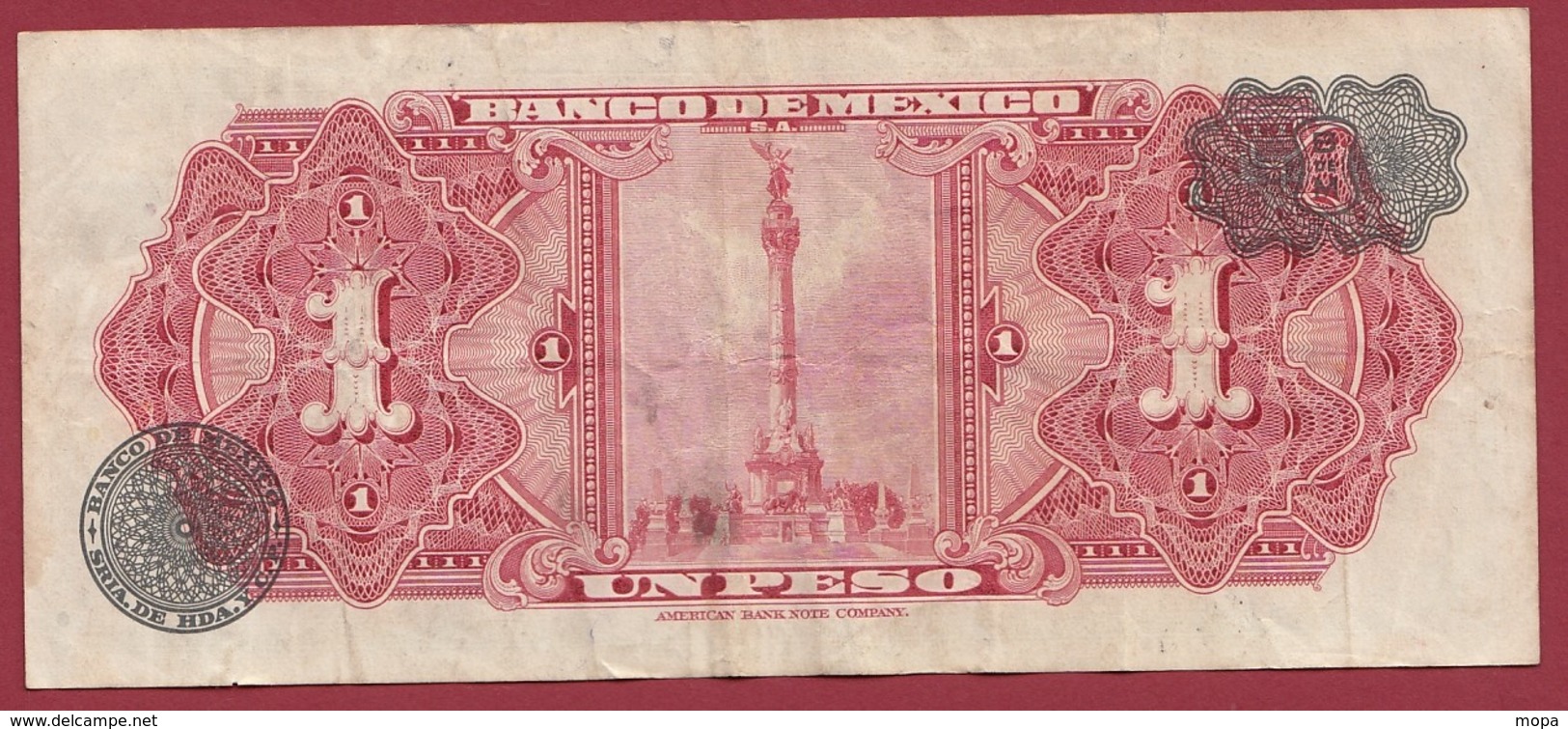 Mexique 1 Peso 10/05/ 1967 Dans L 'état - México